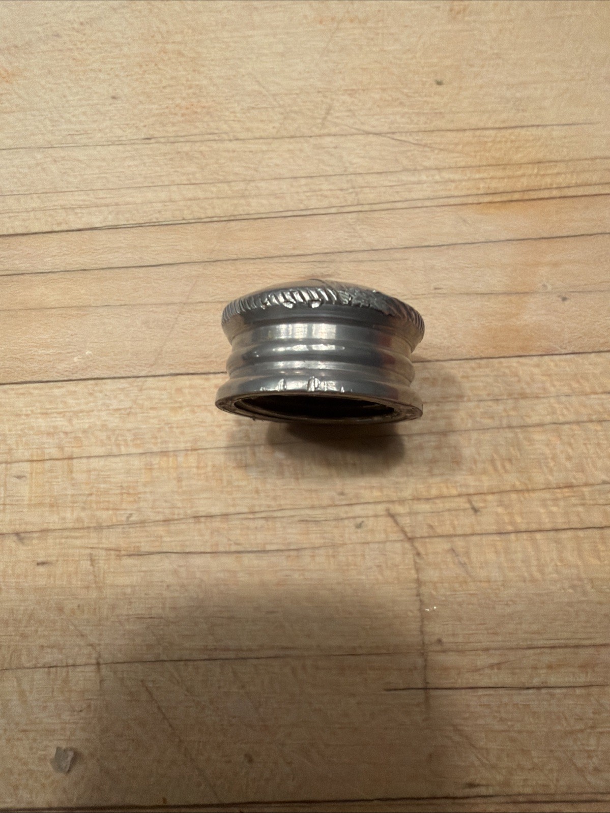 Vintage Brooks Brothers Silver plate 8 Oz Hip Flask, Made In England