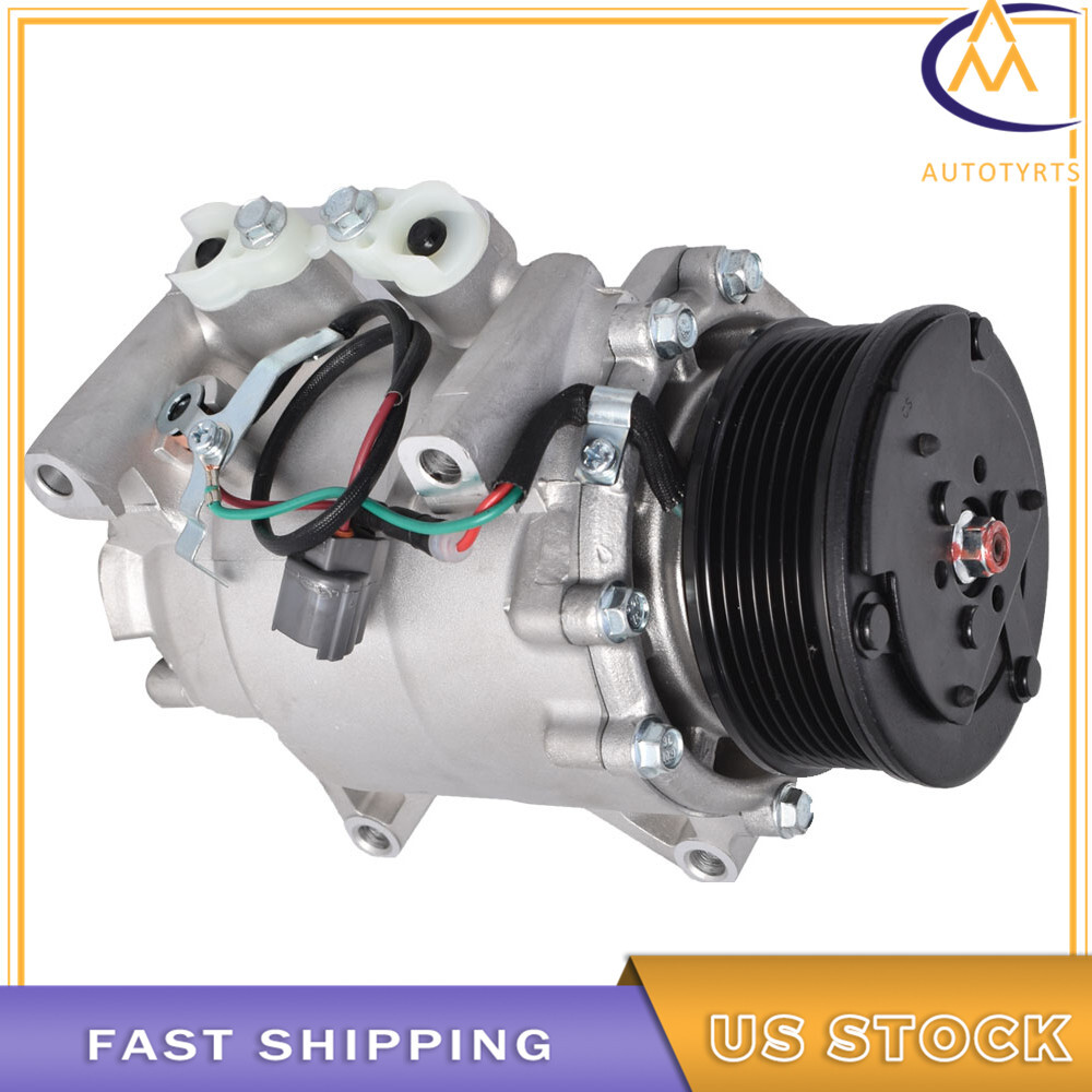 For Honda CR-V 2.4L 2003 2004 2005 2006 CO 10663AC A/C Compressor w/Clutch