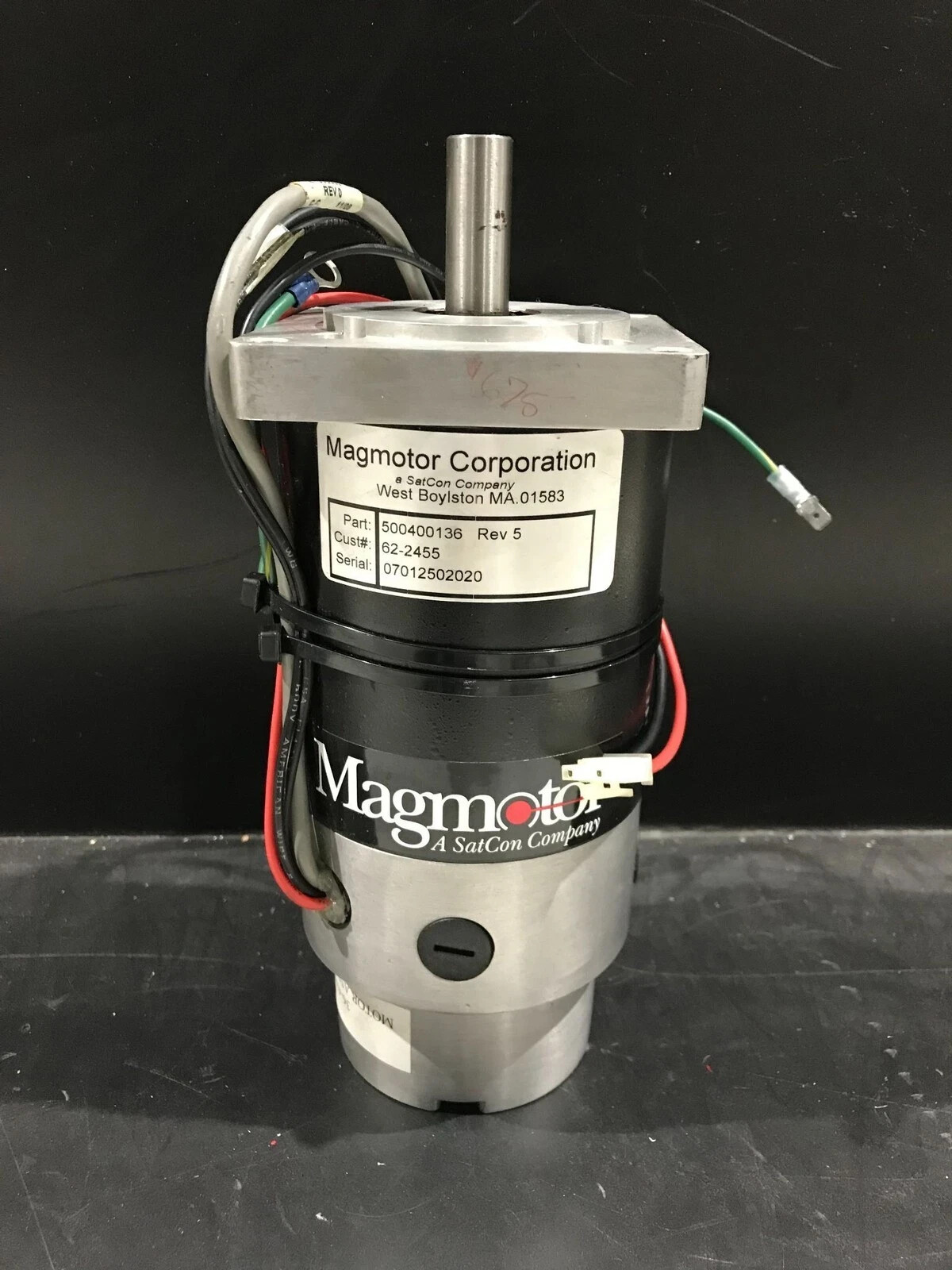 HAAS HRT-210 Brush 17 Pin Servo Motor Magmotor 36-4185A  210-450 WP E726 36-4185