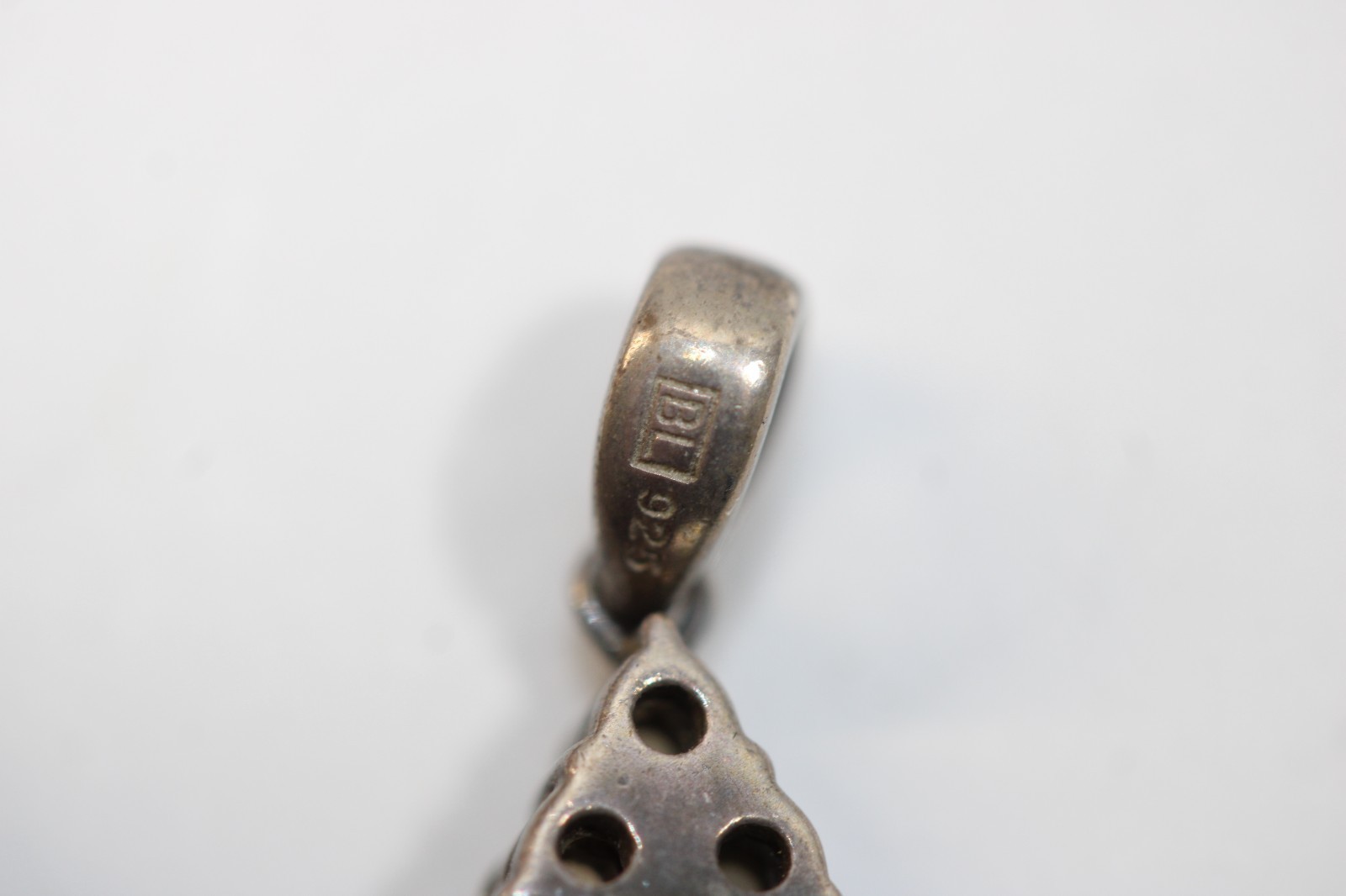 20g All Vintage Sterling Silver Pendant Lot Of 5 #0468