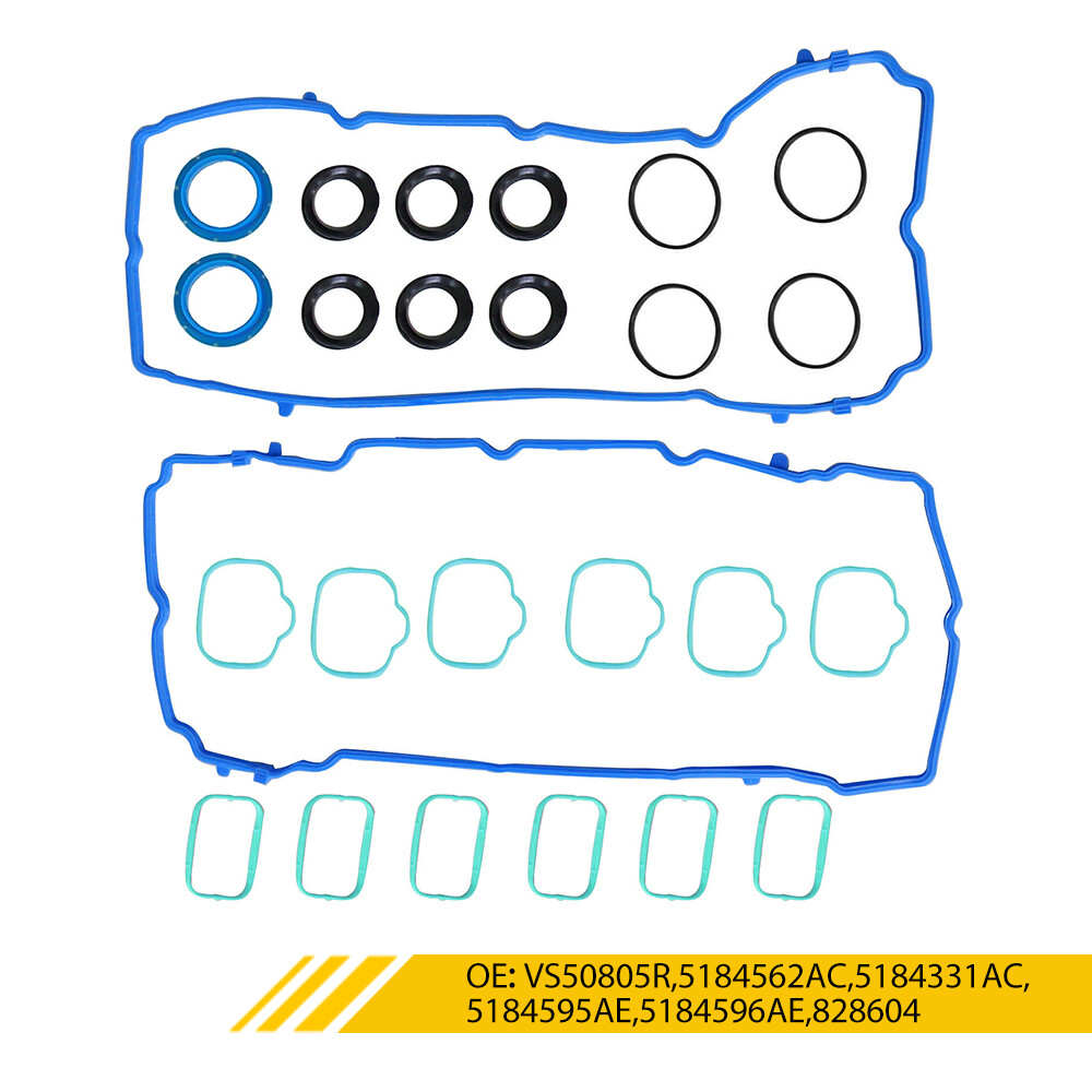 Valve Cover Gasket Set For 2011-2016 Chrysler Dodge Jeep Ram Volkswagen 3.6LEAH