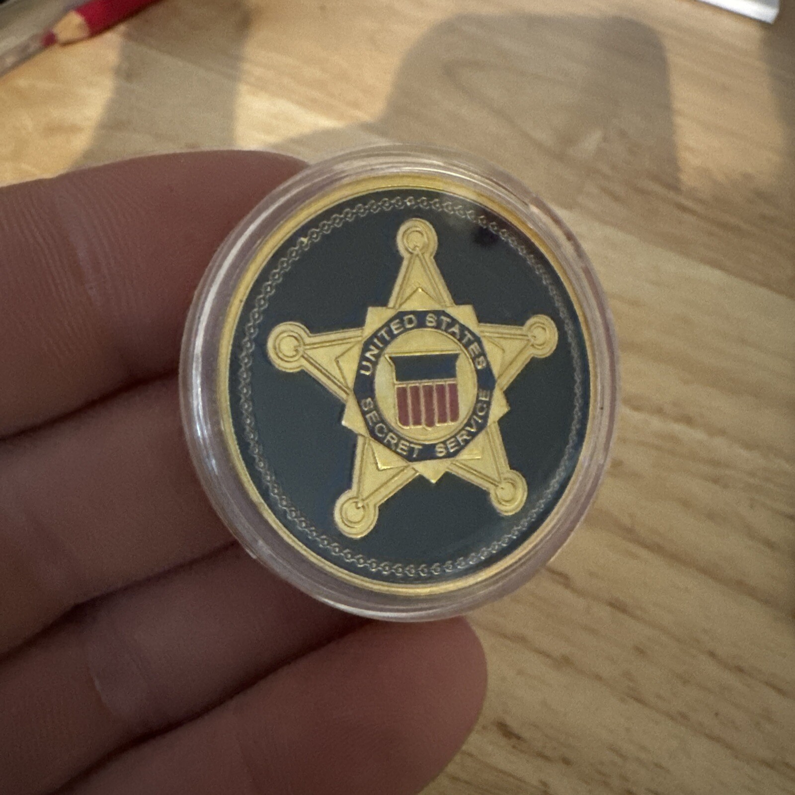 Secret Service Challenge Coin Commander Law Enforcement President Police Sniper