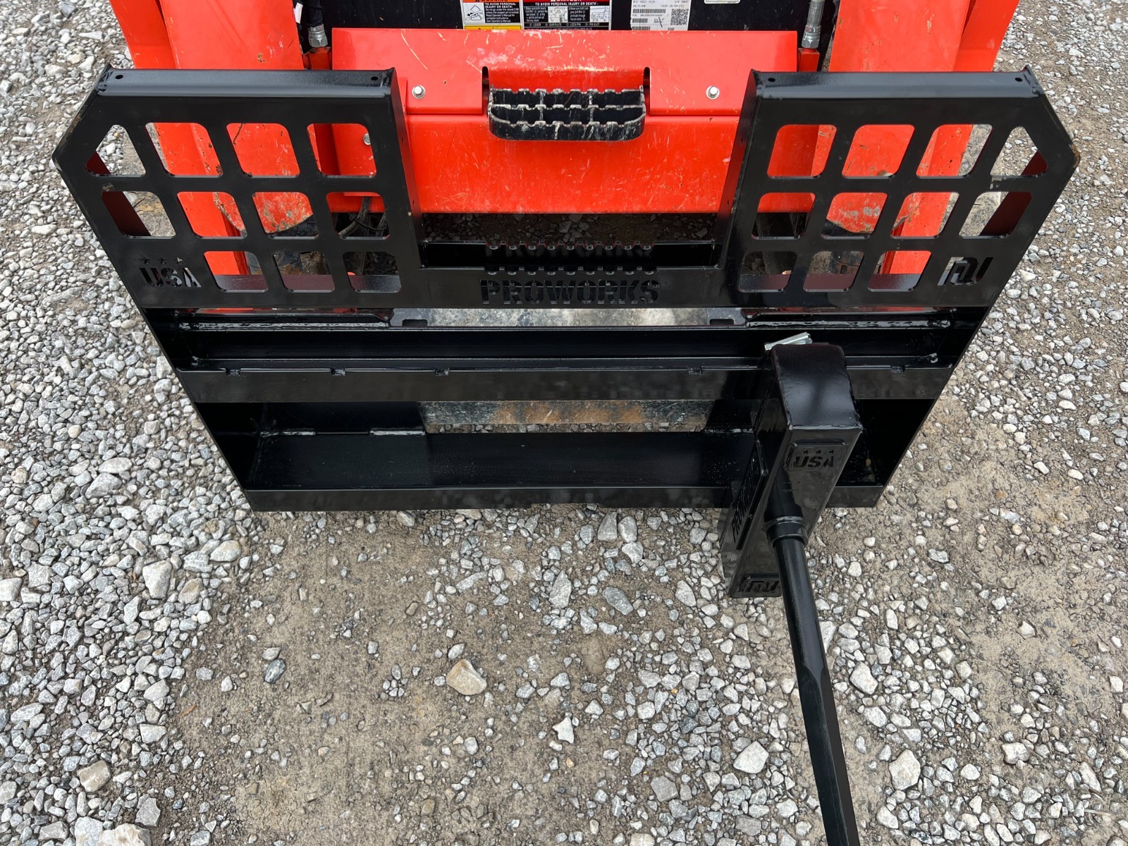 49-inch Hay Bale Spear Attachment for Class II ITA Pallet Fork