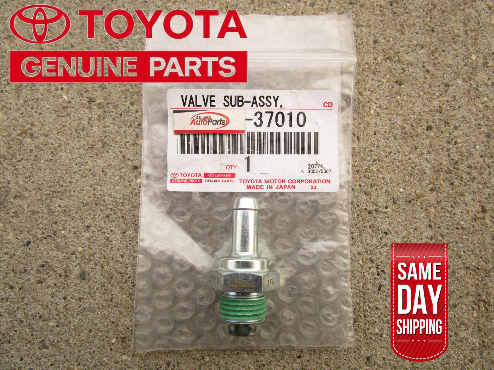 09 - 22 TOYOTA COROLLA 1.8L 4Cyl VENTILATION VALVE PCV SUB ASSEMBLY BRAND NEW