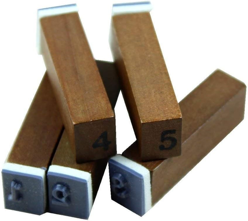 70pcs Alphabet Stamps Vintage Wooden Rubber Letter Number And Symbol Stamp Set