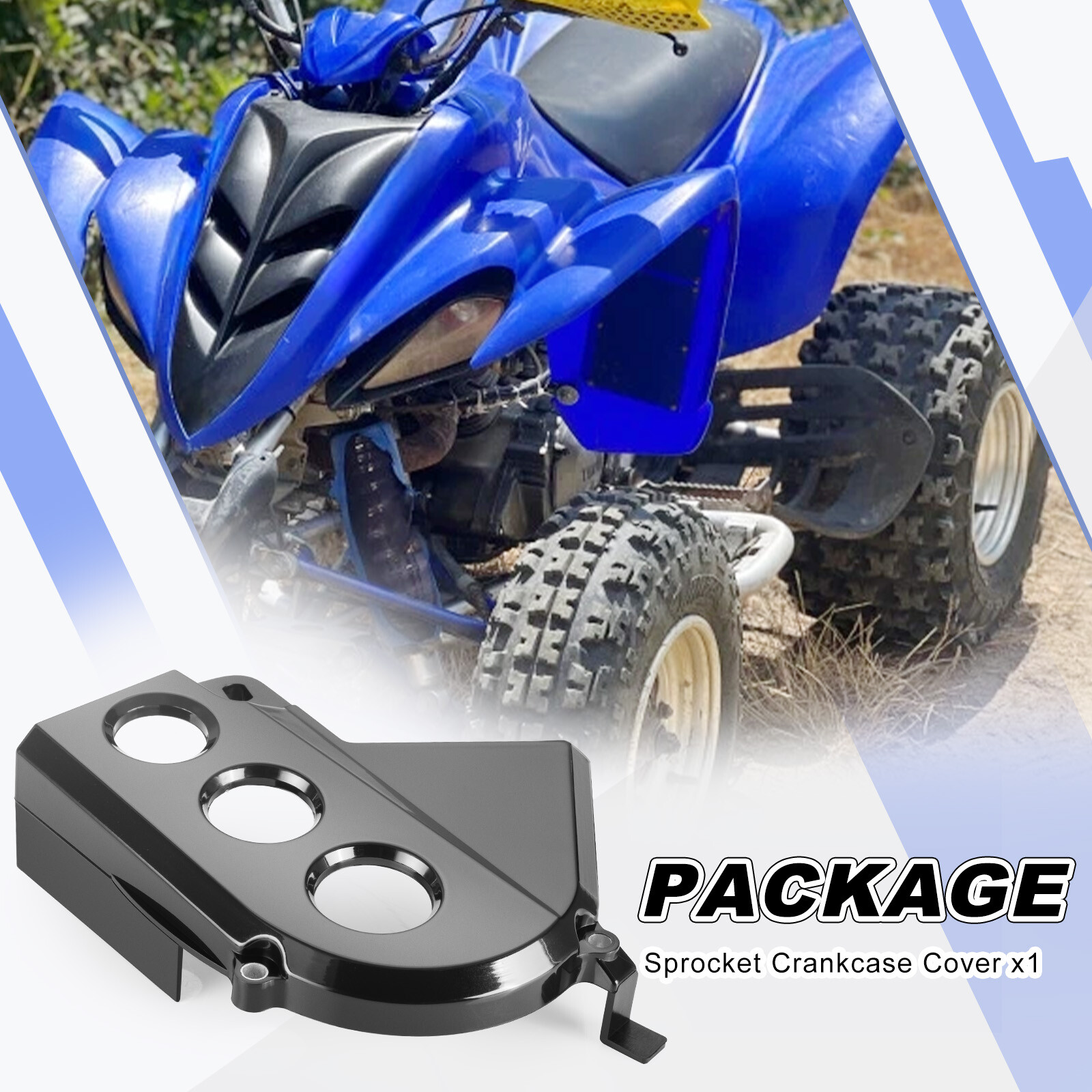 1987-2013 FOR YAMAHA WARRIOR RAPTOR 350 FRONT SPROCKET CHAIN GUARD KIT