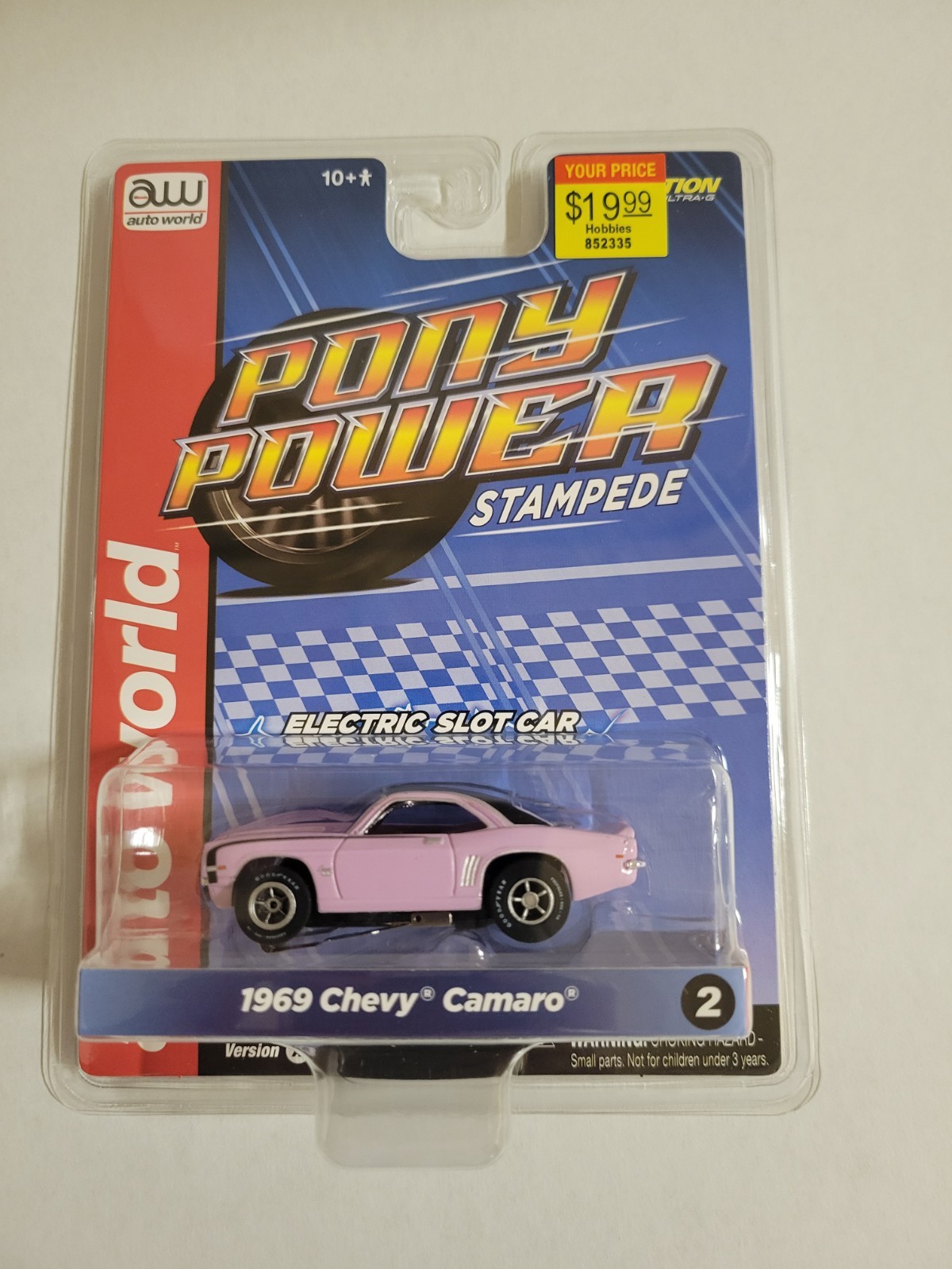Auto World 1969 Chevy Camaro  HO Scale Slot Car SC410