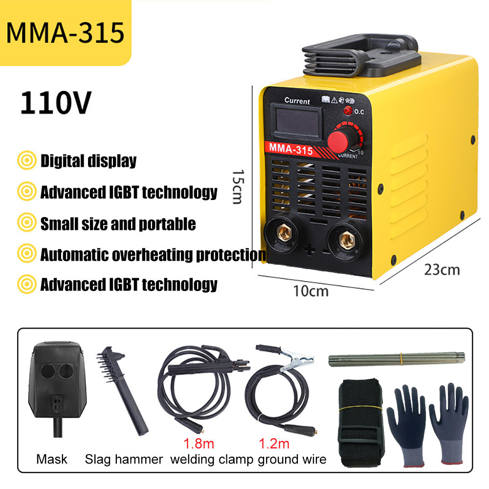 300A Stick Welder, 110V Portable ARC Welding Machine with Digital Display & IGBT