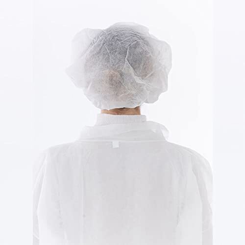 Pack of 100 Disposable Hair Nets Bouffant Caps 24 inch Food Service