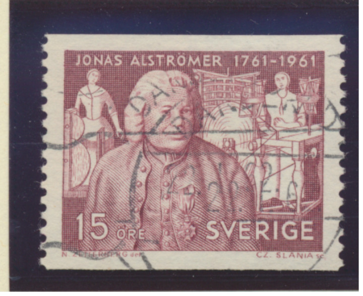 Sweden Stamp Scott #597, Used