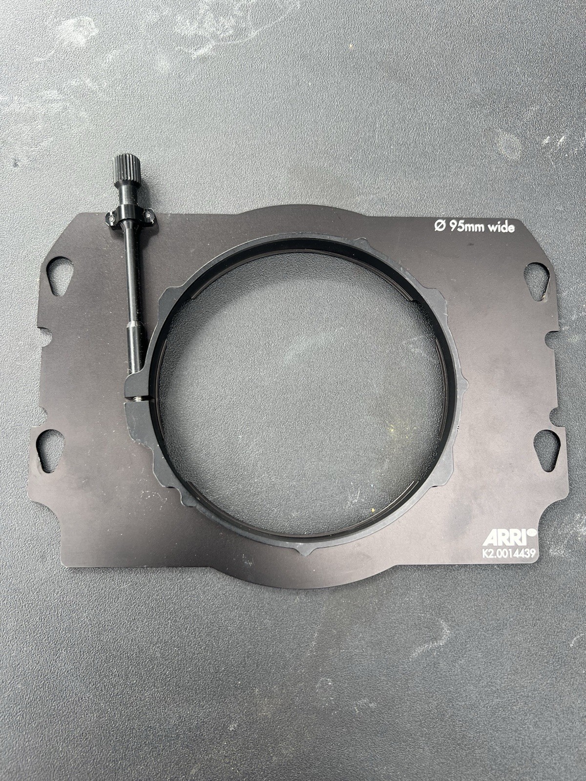 ARRI LMB 4x5 Matte Box Set, Top Flag, Mattes, Bright Tangerine ONE Tray 114/85mm