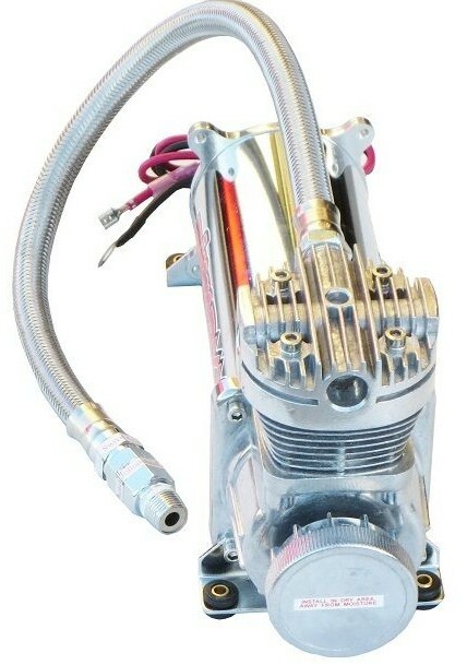 airmaxxx 480 Chrome Air Compressor 180 Switch For Air Horn Suspension Bags Tank