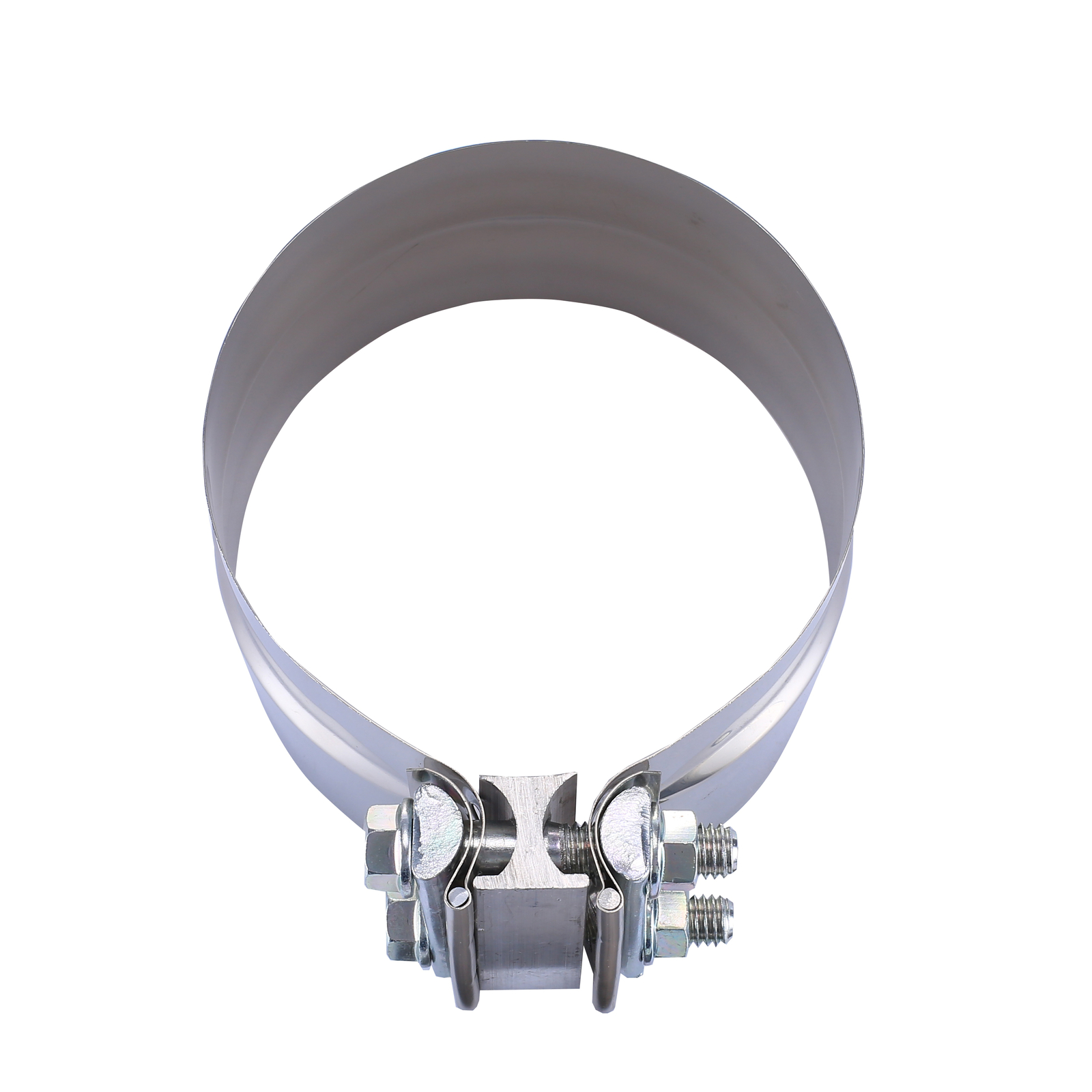 2Pack 5" inch Stainless Steel 304 Lap Joint Clamp Heavy Duty Exhaust Band Clamp