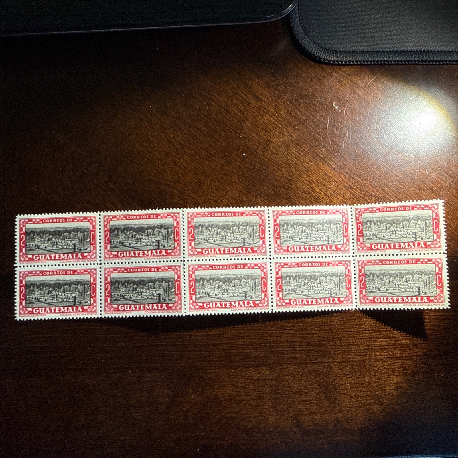 Guatemala Stamps SC 347-349 Block Of 10 Each MNH