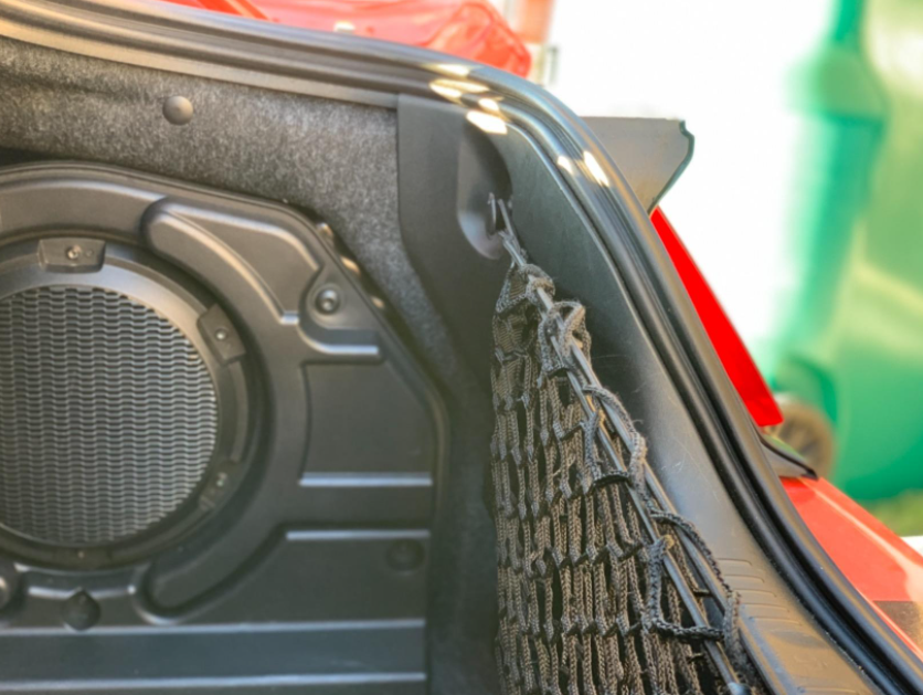 Rear Trunk Envelope Style Cargo Net for FORD MUSTANG 2015-2023 Brand New