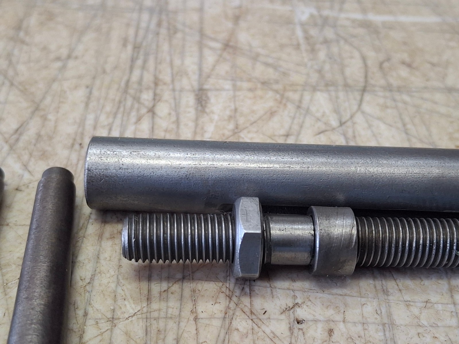 Vintage 6" Lathe Atlas 618 Craftsman 109 Tailstock Ram Screw Dead Centers