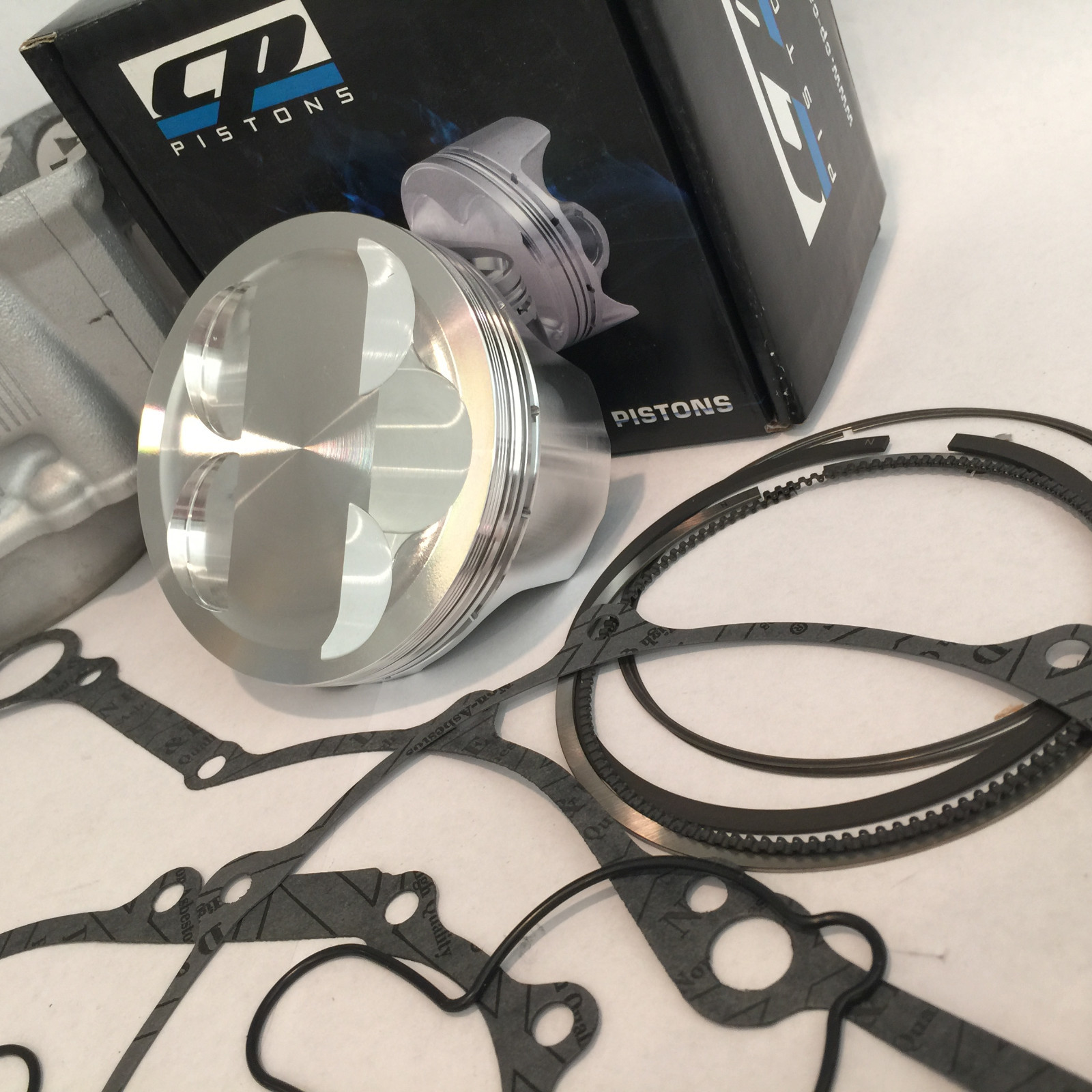 YFZ450 YFZ 450 Stock Bore Cylinder CP Piston Complete Motor Crank Rebuild Kit