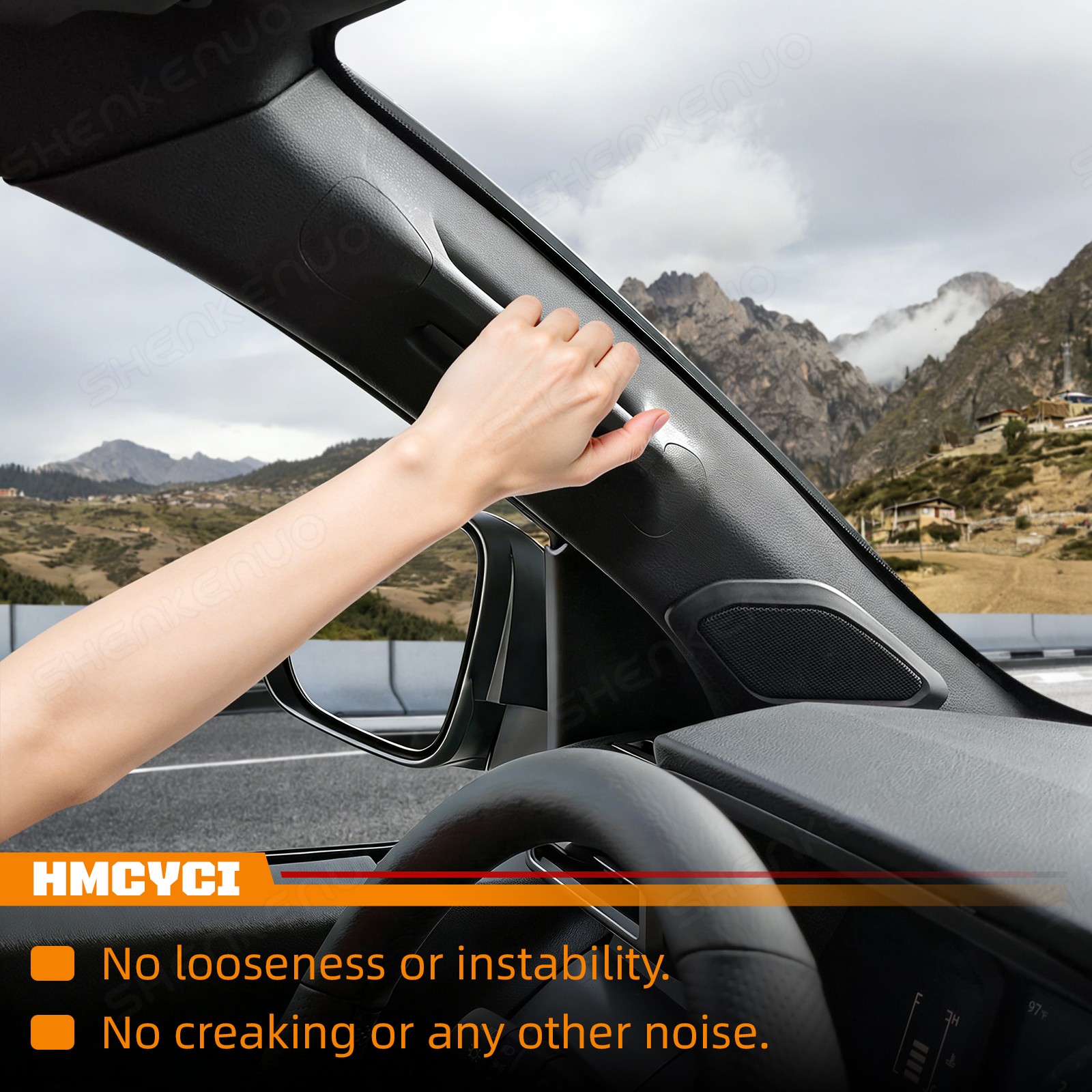 A-Pillar Grab Handle for Toyota Tacoma Gen 4th 2024-2025 2026 Driver Side