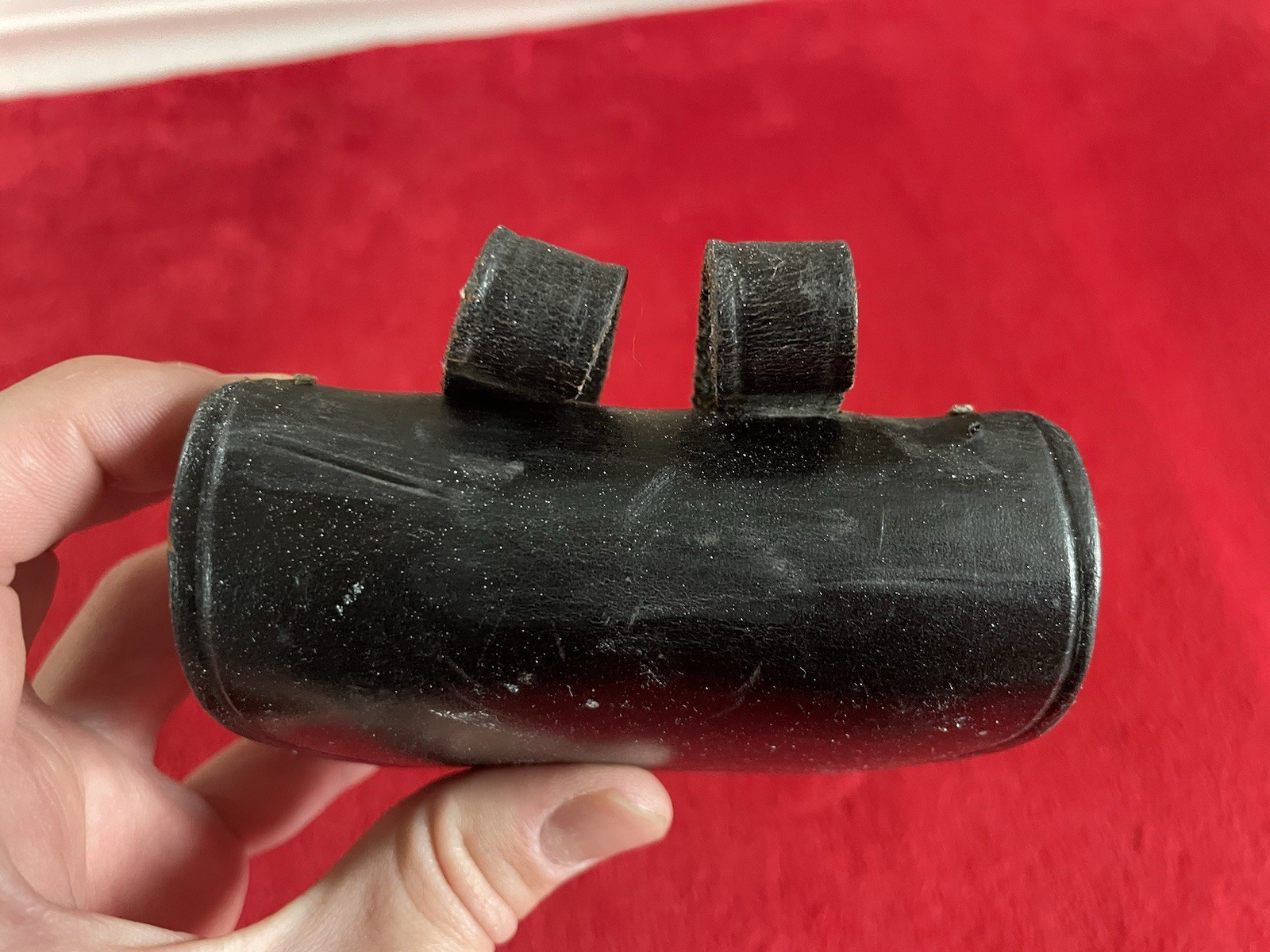 VINTAGE REPRODUCTION US ARMY UNION SOLDIERS LEATHER CAP POUCH