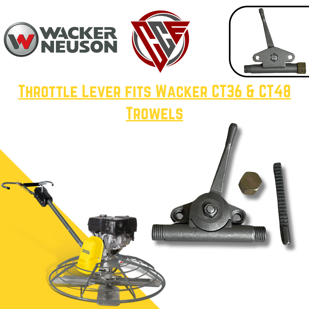 Throttle Lever Kit fits Wacker CT36 & CT48 Trowels | replaces 5000163391