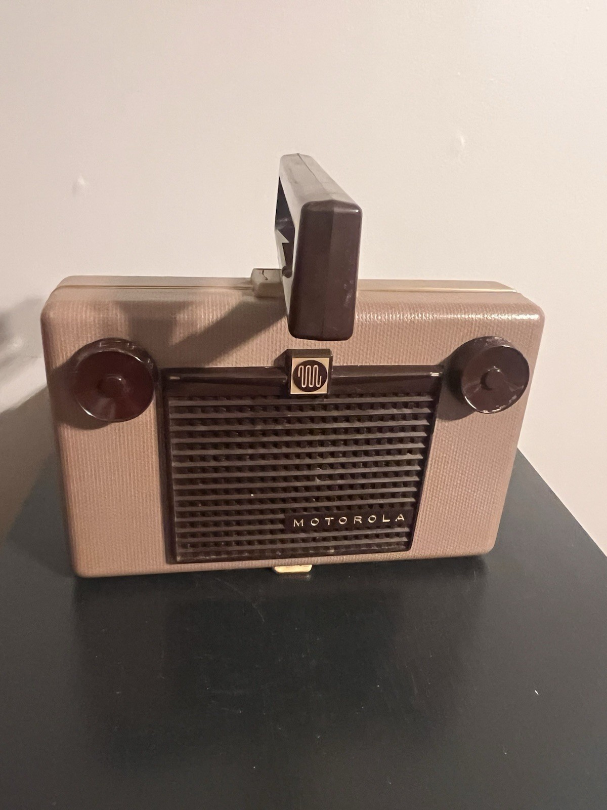 1955 Motorola Model 55BIU Portable Tube Radio Tested And Working