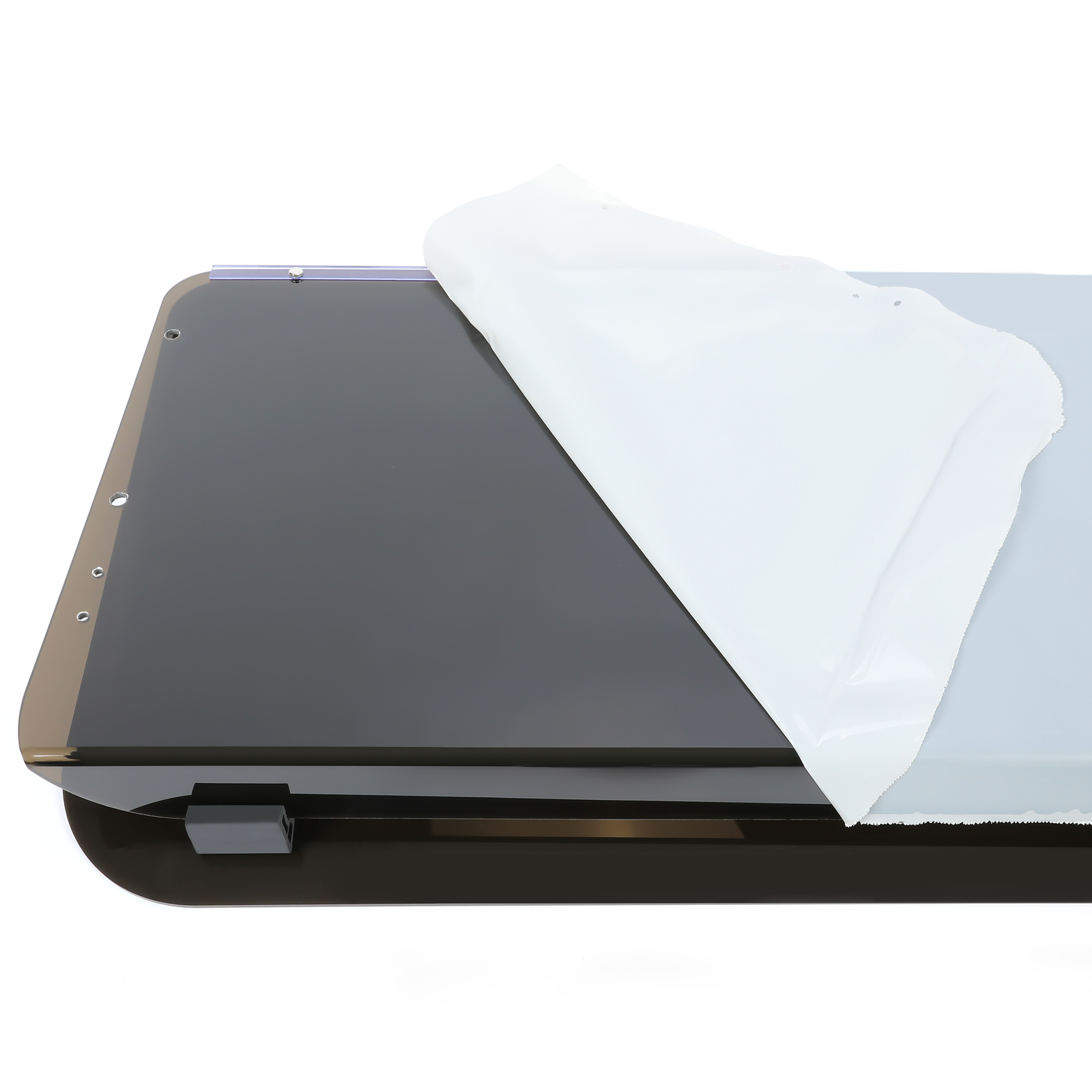 For 1985-1995 Yamaha G2 G9 Tinted Hinged Fold Down Golf Cart Windshield Folding