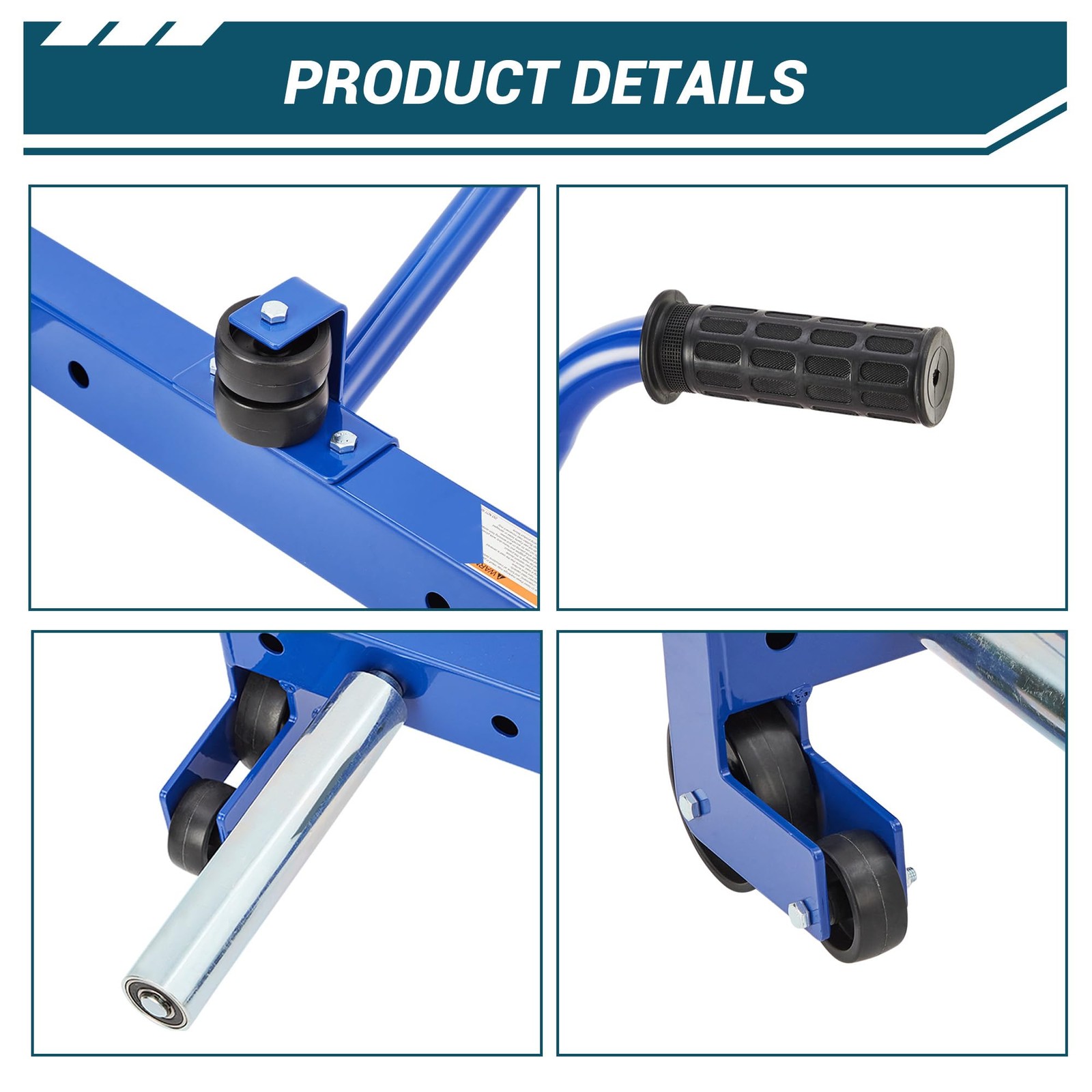 500LBS Lift Tire Dolly, Wheel Dolly Truck Tire Wheel Dolly Tire Moving Cart Tool