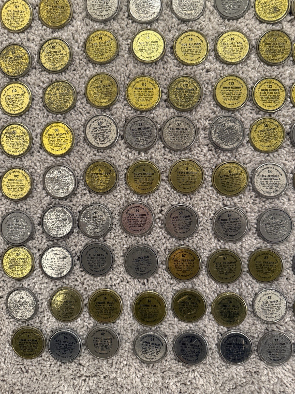 1964 Topps Baseball Coins