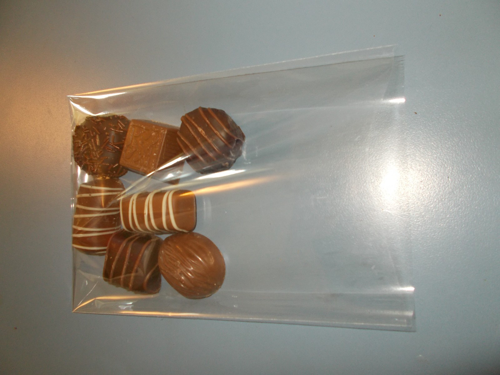 100 4x4" Crystal Clear Bakery Cookie Candy Cake, Soap Cellophane Cello Poly Bags