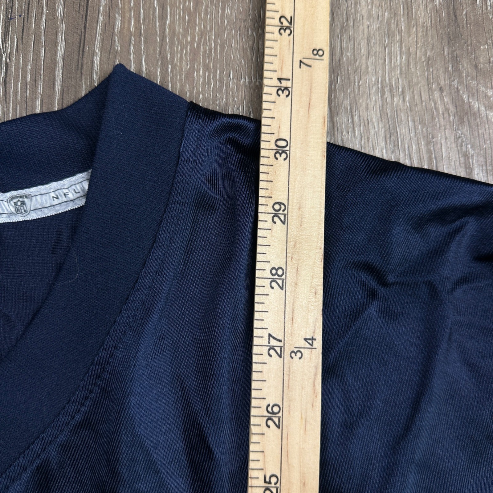 ON FIELD Reebok Chicago Bears Devin Hester 23 NFL Jersey Blue MENS LARGE *RARE*