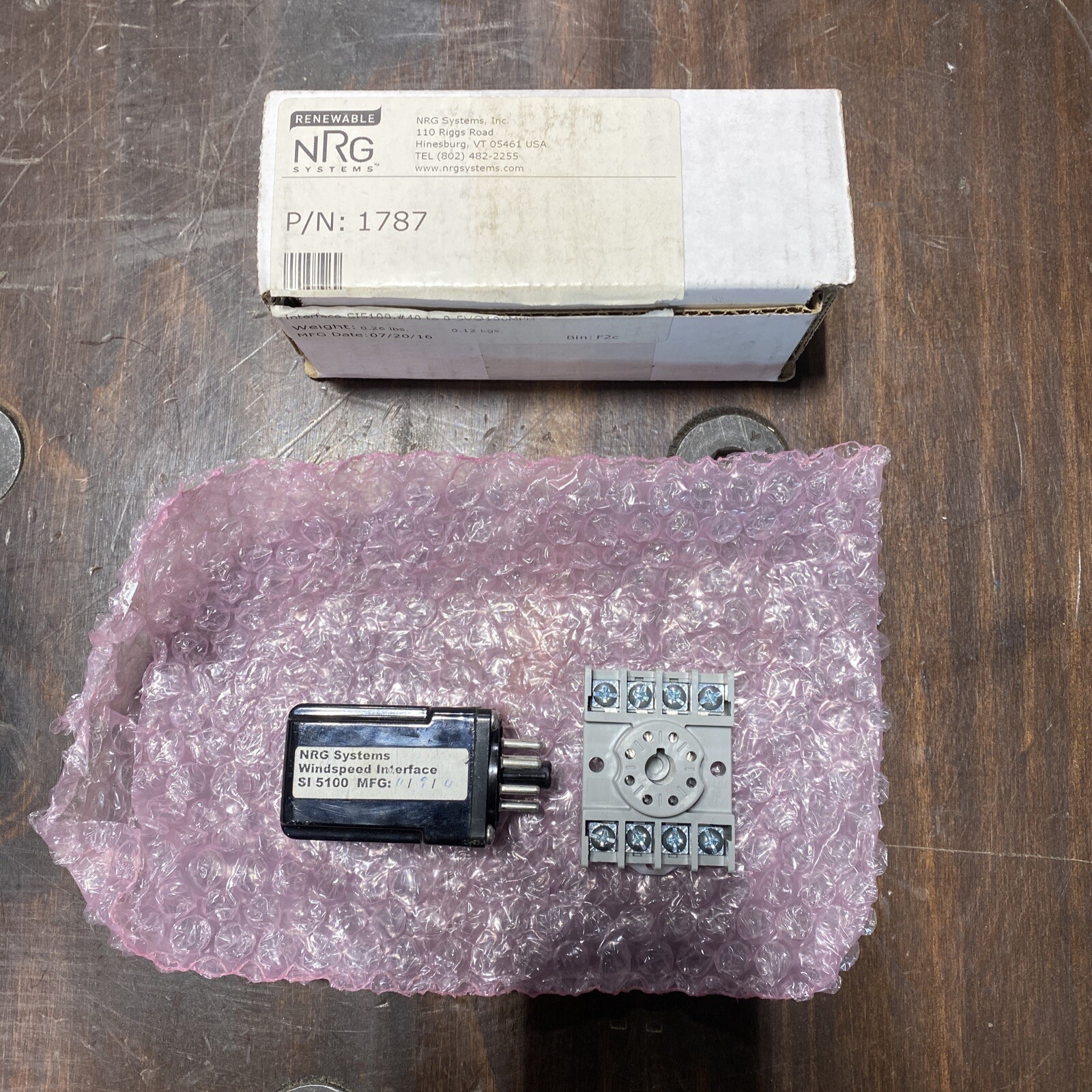 NRG Systems Interface SI5100 wind speed interface module