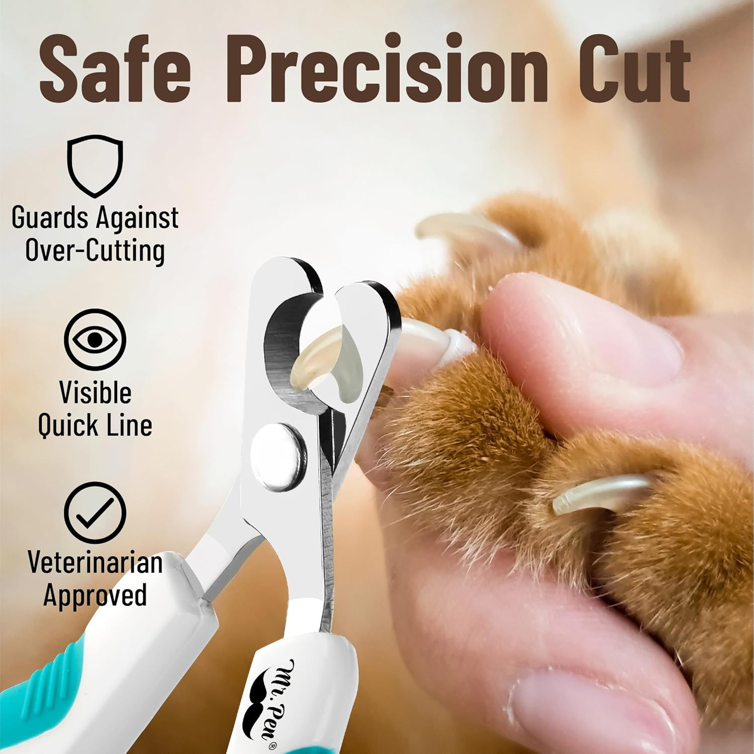 - Cat Nail Clipper, Pet Nail Trimmers, Kitten Claw Clippers, Easy to Use, Precis