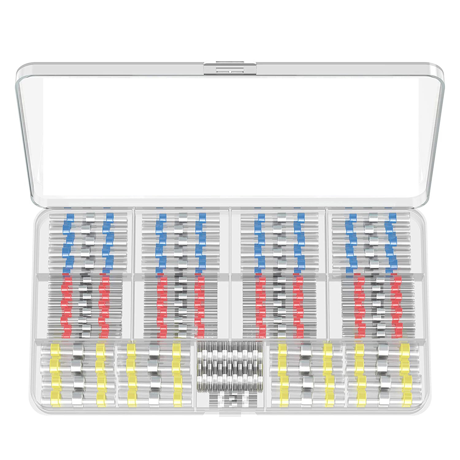 150PCS Solder Sleeve Seal Heat Shrink Butt Wire Connectors Terminals Waterproof