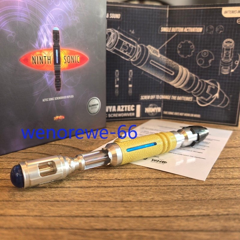 US!!! 9th/10th/11th NAWYA Replica Doctor Who Metal Sonic Screwdriver LED&Sounds