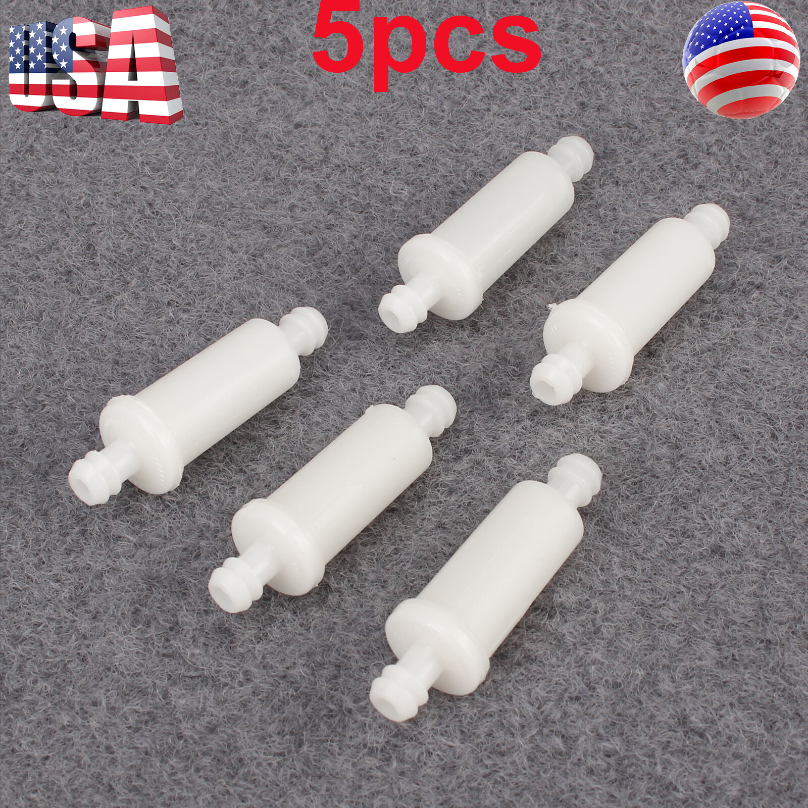 For Polaris In-Line Oil Filter ATV Sportsman Magnum Snowmobile Ranger 5pcs NEW