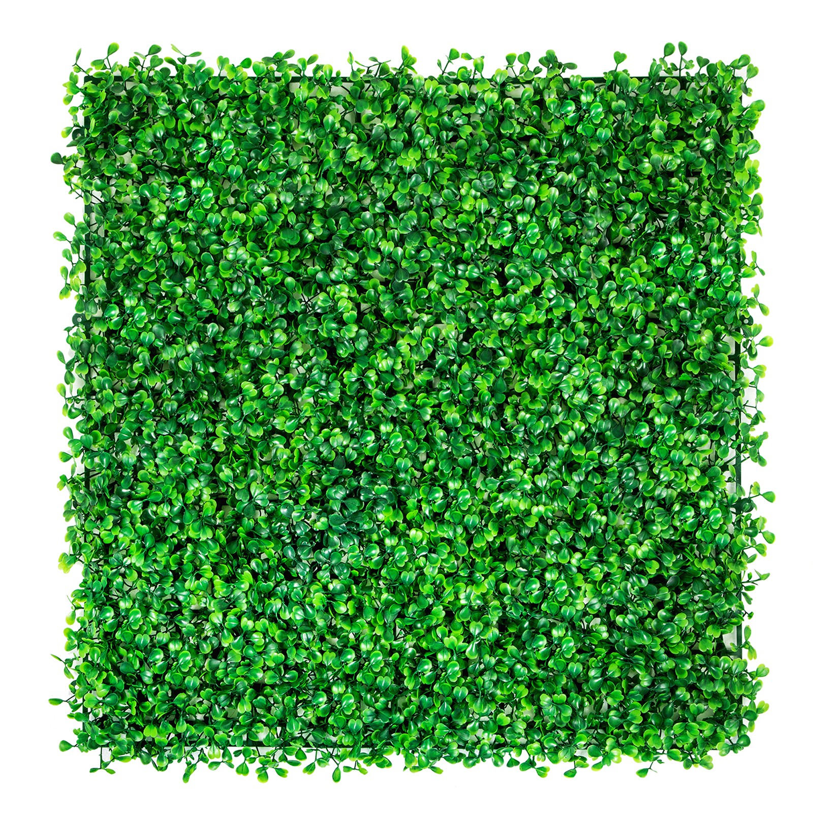 VEVOR Artificial Boxwood Panel 12pcs 10" X 10" Grass Hedge Wall Mat for Fence