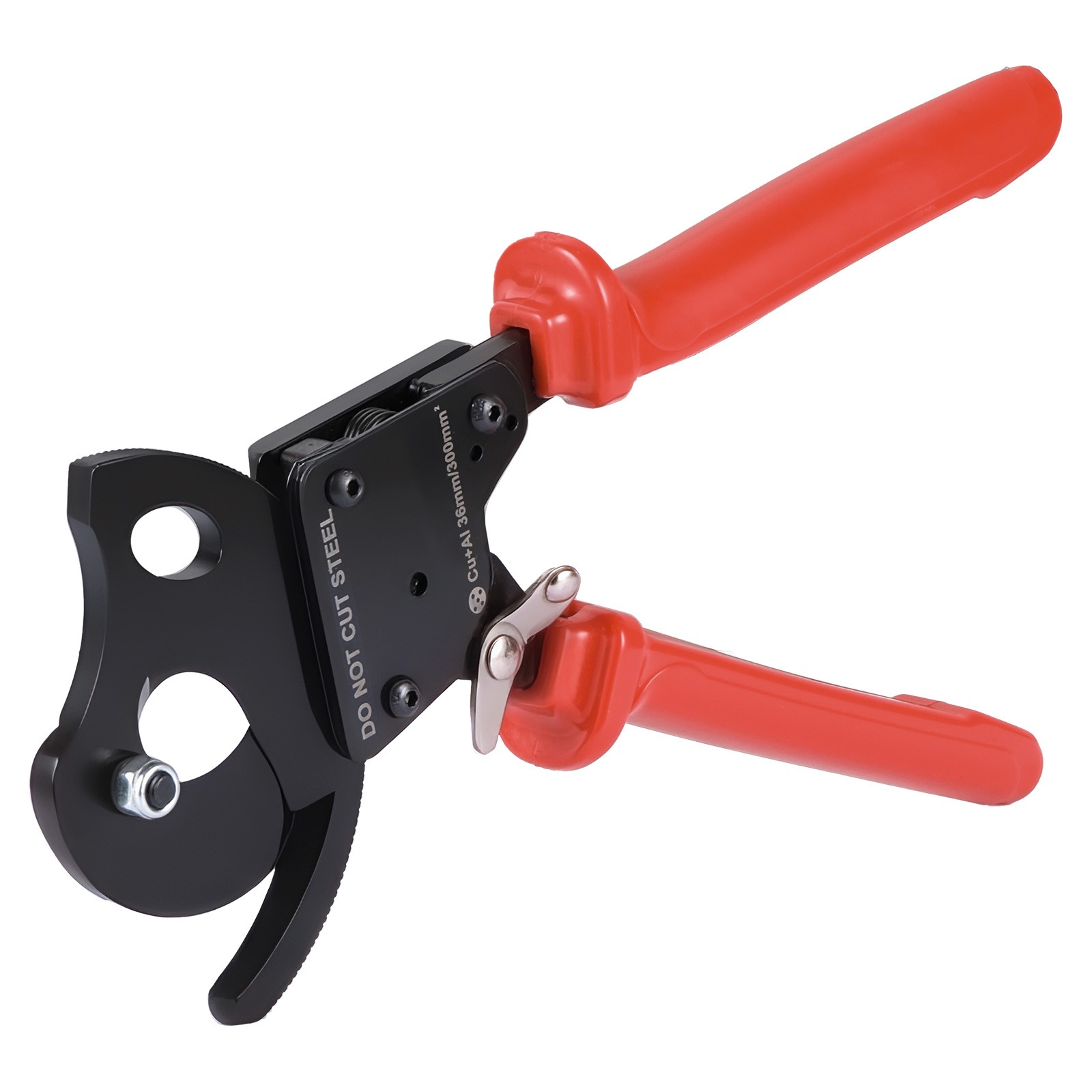 Uimoso Ratcheting Cable Cutter for Copper and Aluminum Wires up to 600MCM/300mm²