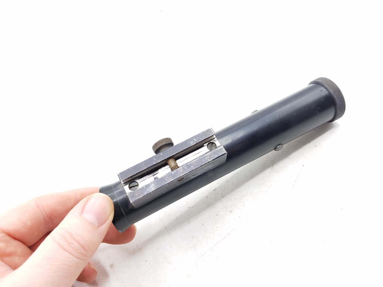 Vintage 1950's AL FREELAND Front Long 100 YD. Tube Globe Sight, F3 w/Peep Insert