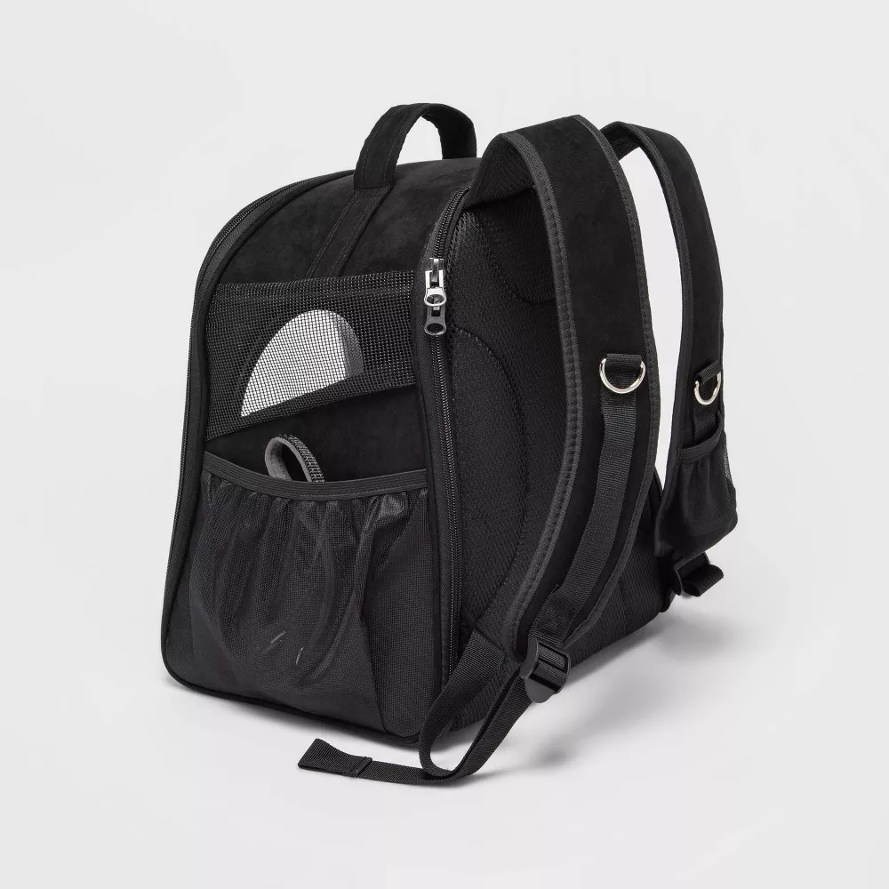 Backpack Cat Carrier - Black - Boots & Barkley