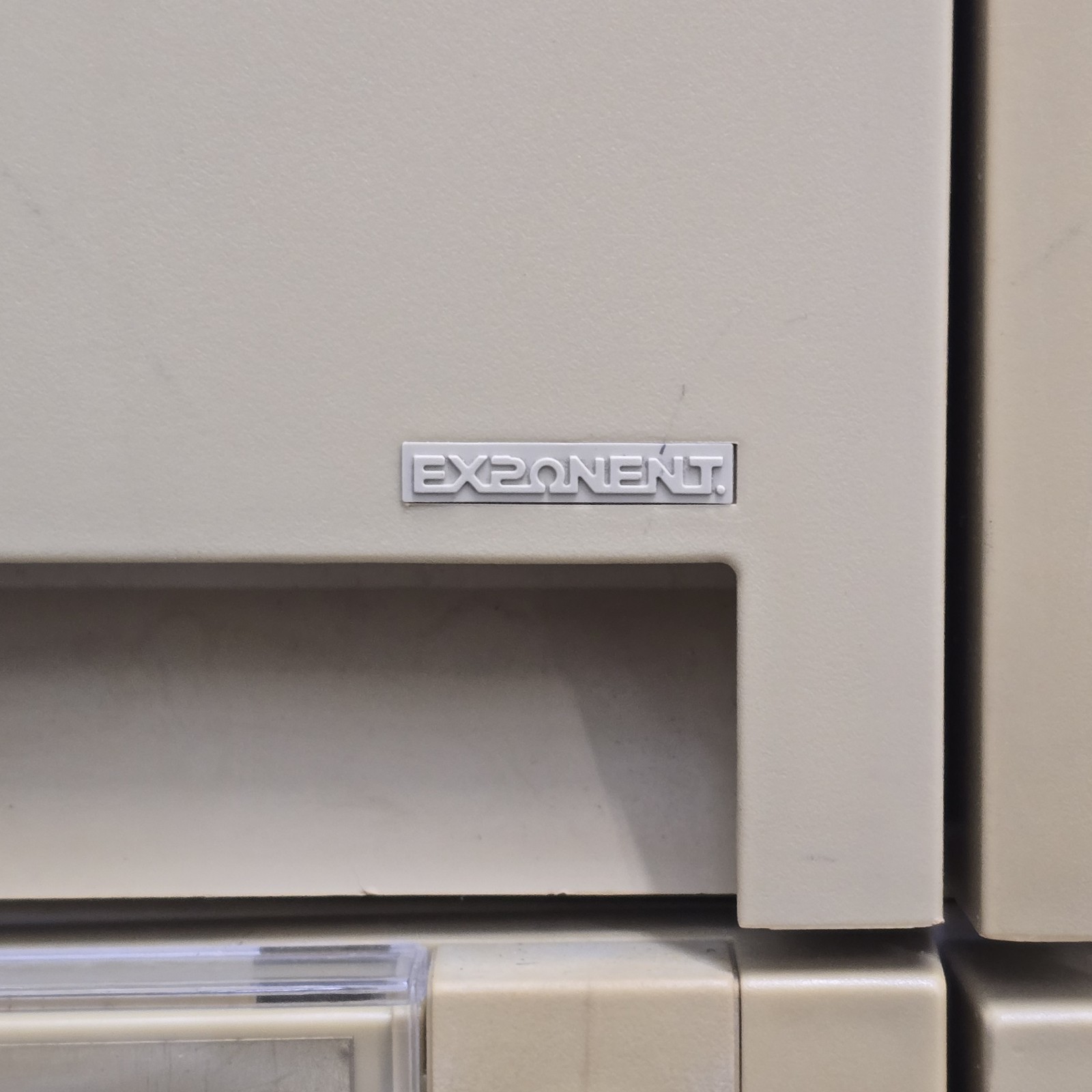 Exponent Vintage 9 Drawer Media Storage 3.5" & 5.25" Floppy Disk 1988 Italy