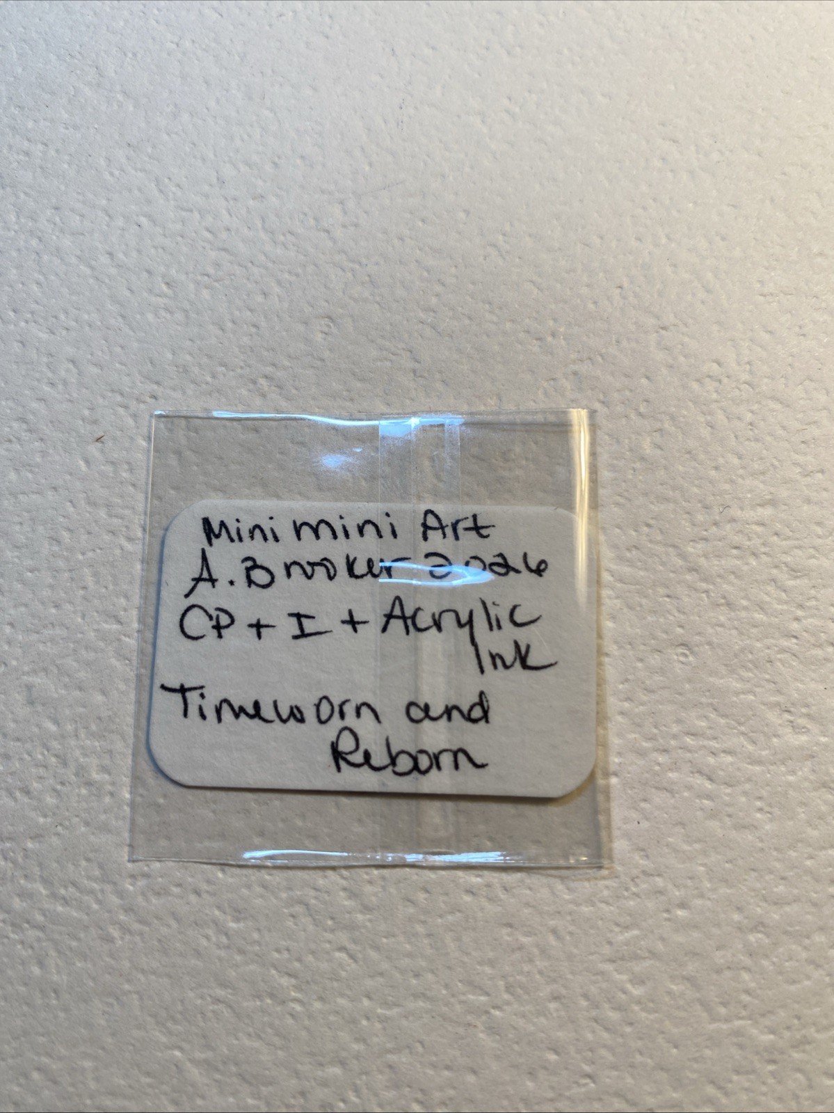 Mini Mini Aceo Like Art Cards By Angela Brooker