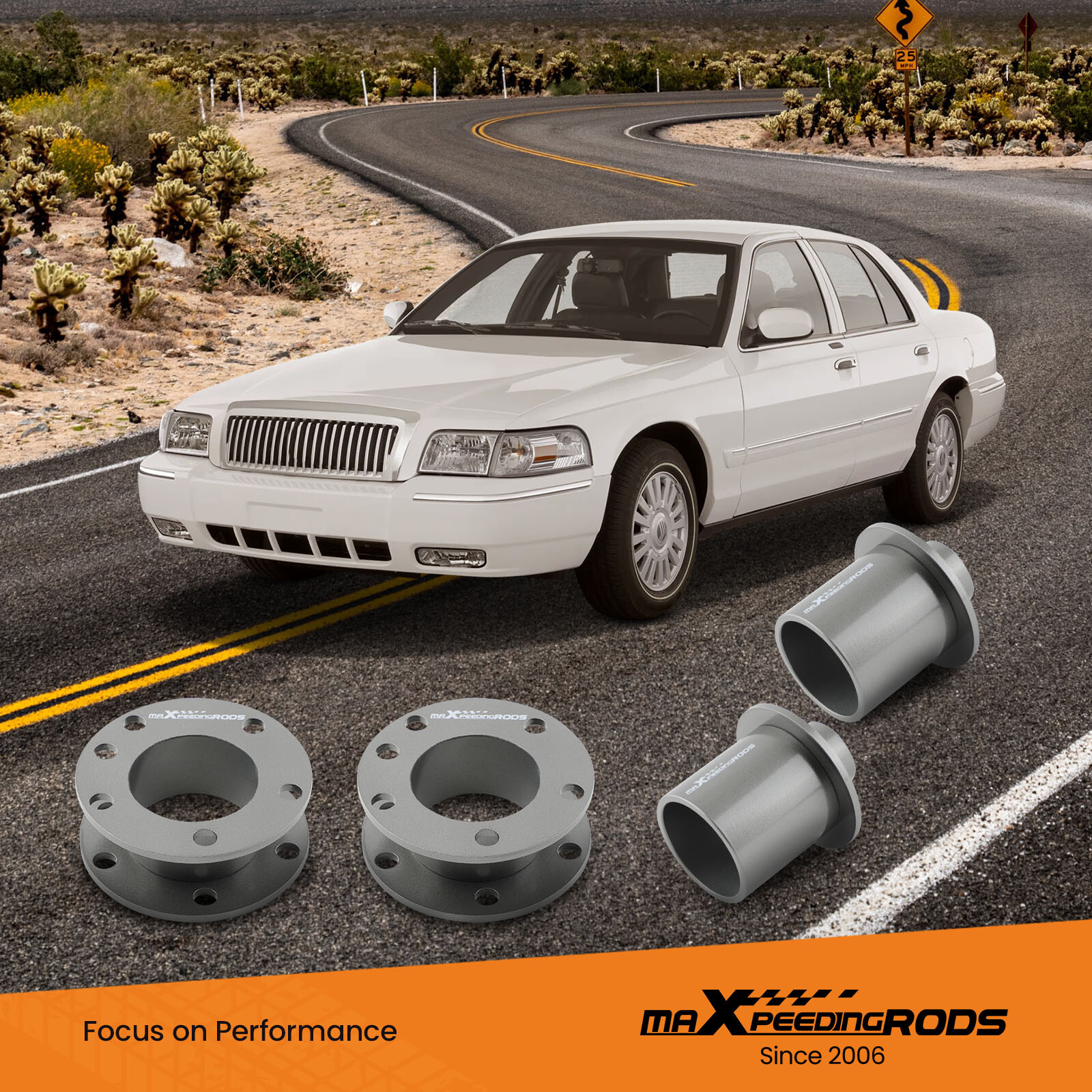 3" Full Lift Kit Fit Lincoln Town Car For Mercury Grand Marquis 2003-2011