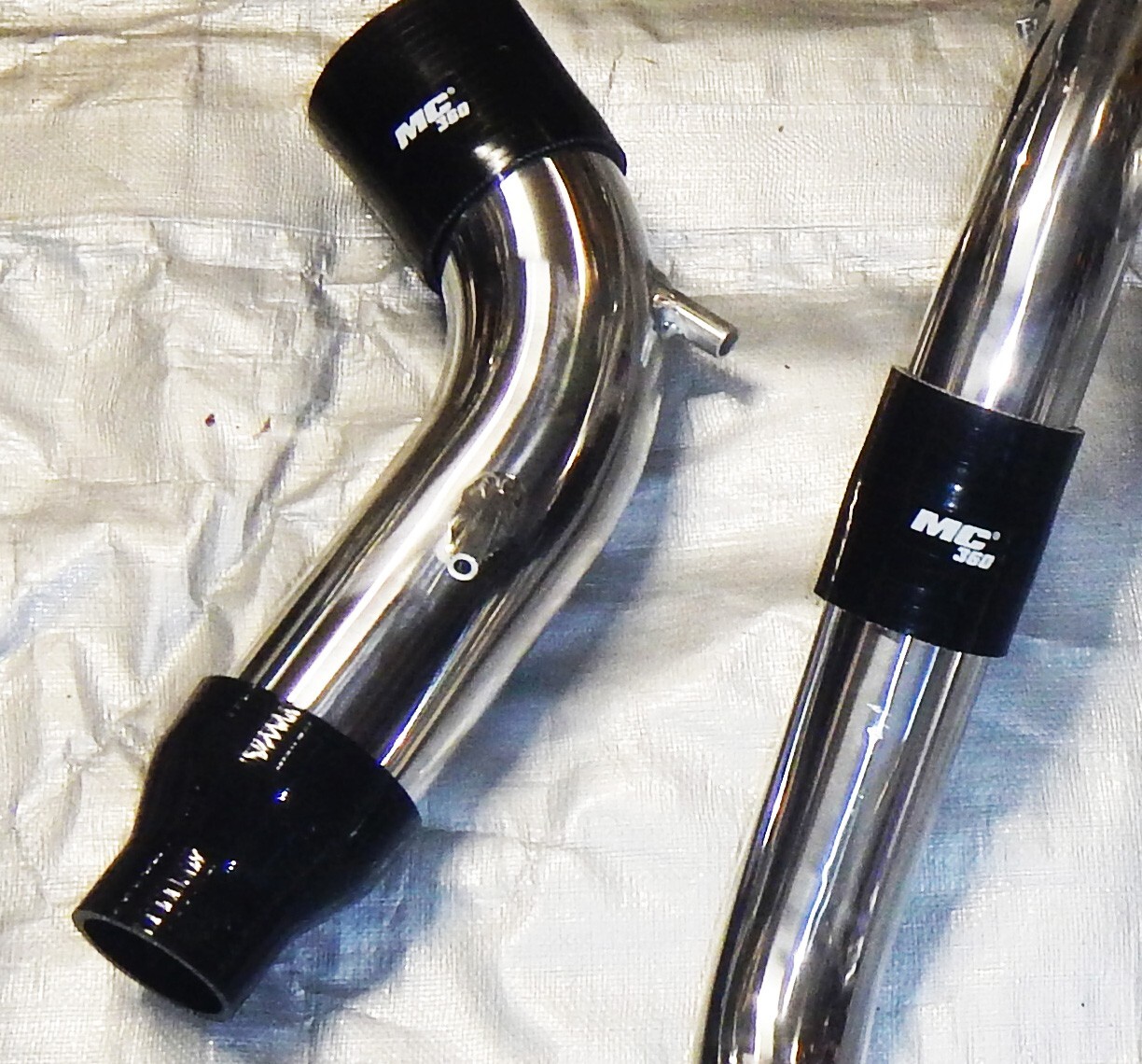 Mitsubishi Starion Dodge Conquest IC Hardpipe Kit - by Motocam360