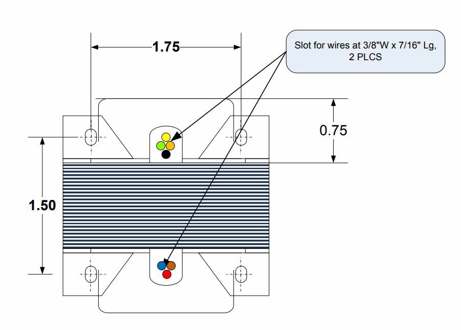 OT10SE-VC87 Single Ended Output Transformer 12VA 5K,7Kohm:4/8/16 60mA