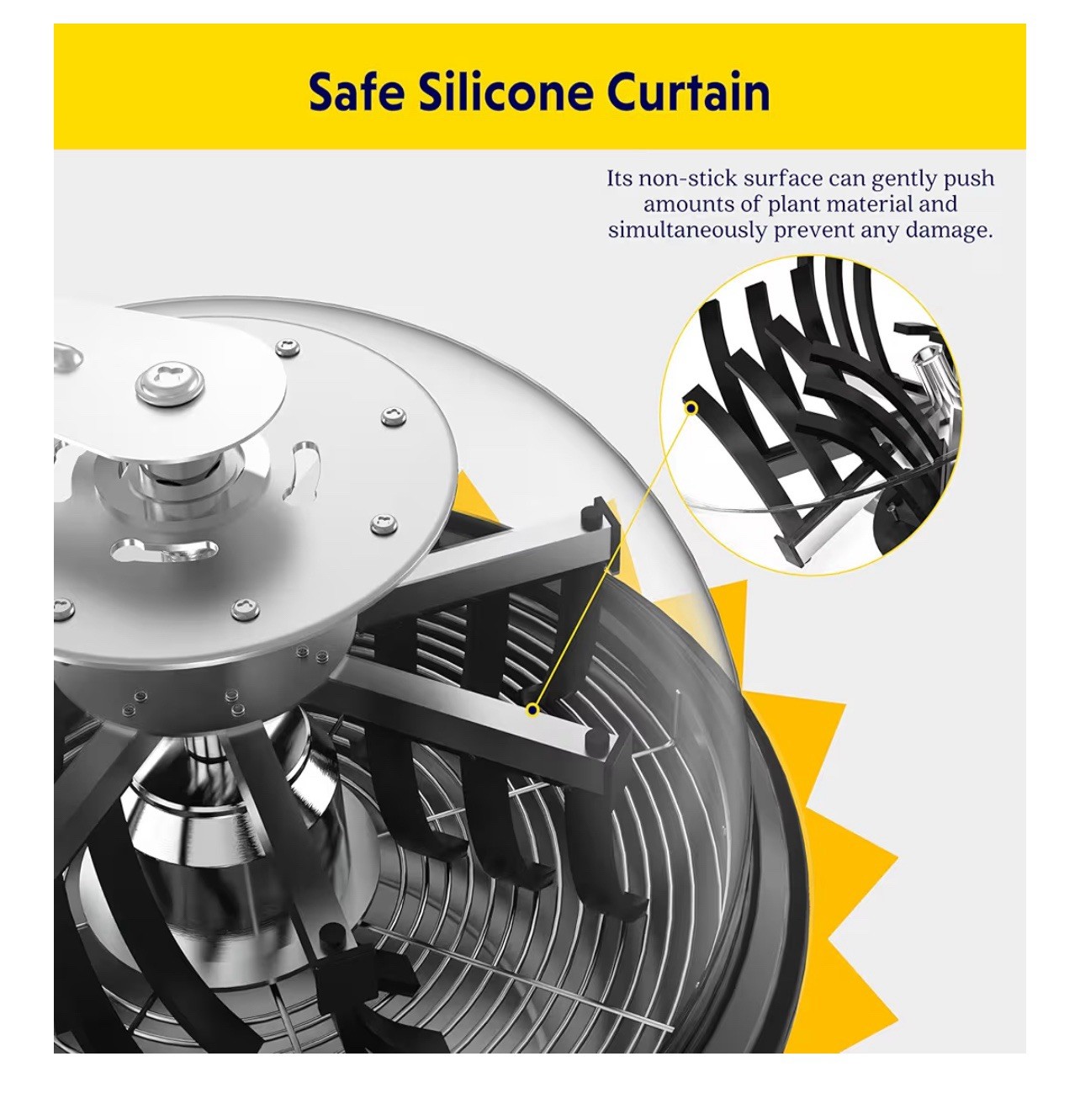 Bud Leaf Bowl Trimmer 16", with Stainless Steel Blades Spin Cut Buds and Flowers