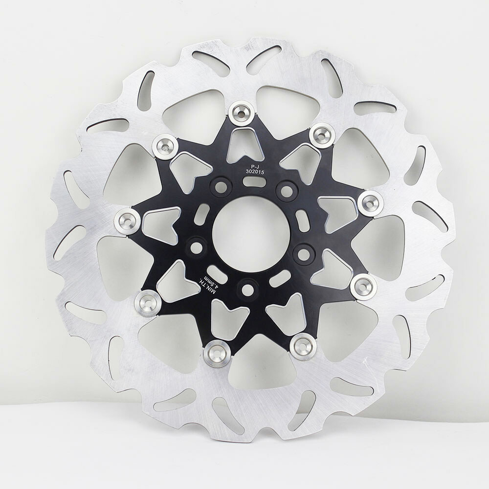 11.5" Black Floating Front Brake Rotor for Harley Softail Dyna Touring Sportster