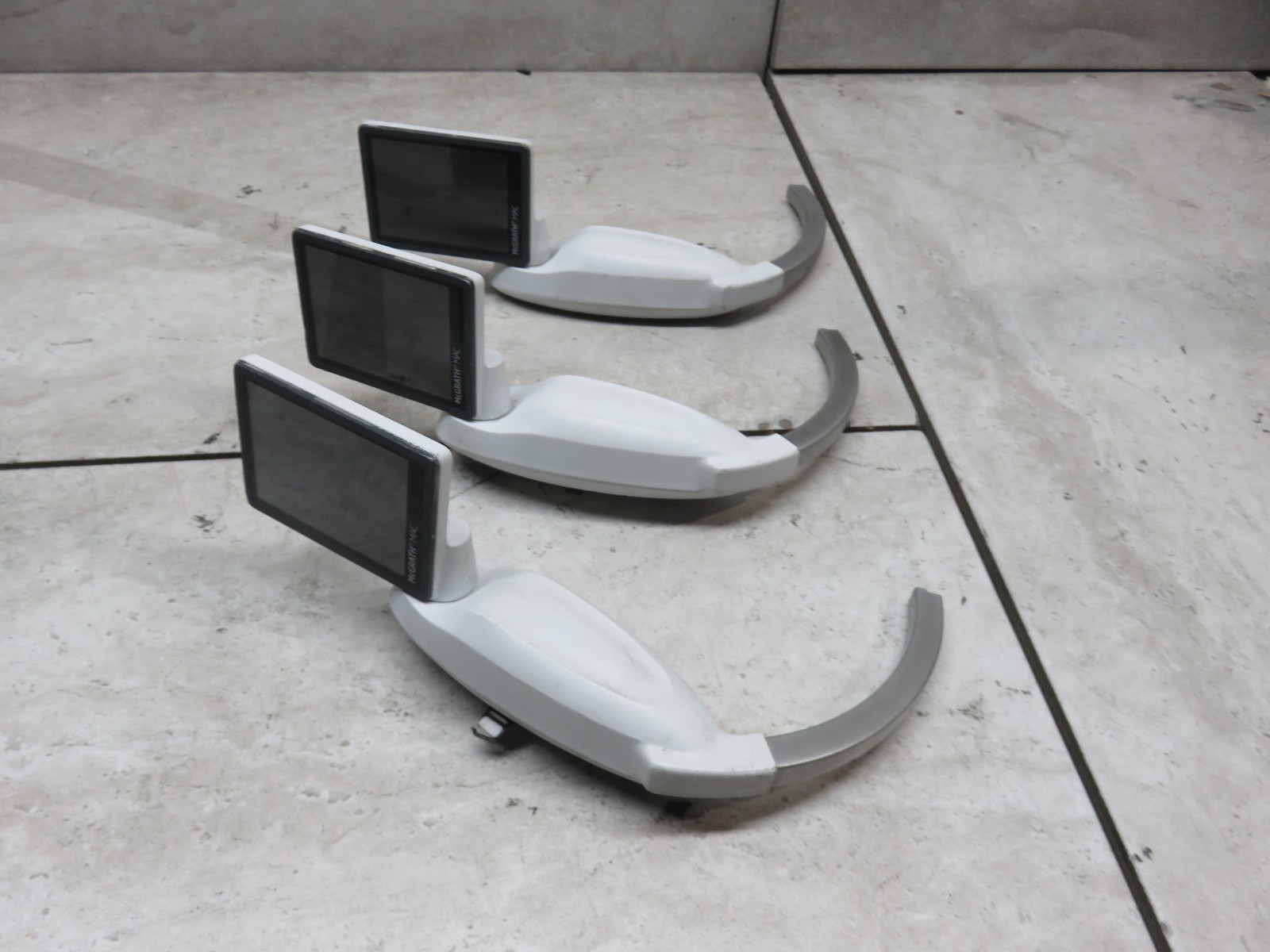 LOT OF 3 Mcgrath Mac Video Laryngoscope Portable Handheld with TWO BATTERIES