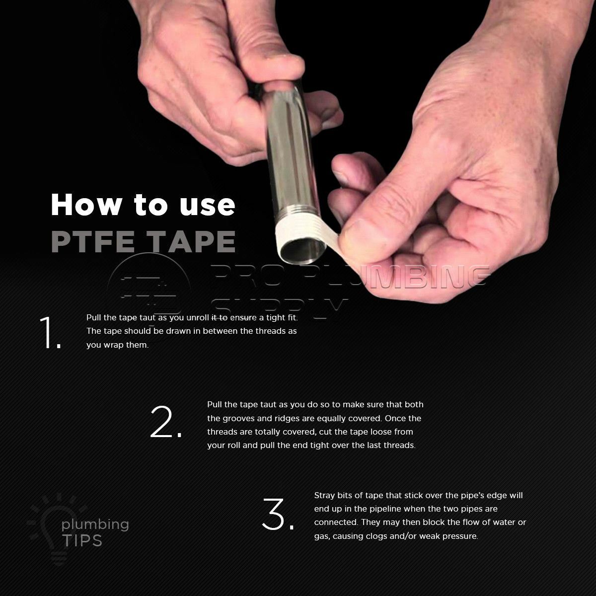 Everflow 5 Rolls Teflon PTFE Thread Plumbing Seal Tape Pipe 1/2 in.x 520 in New