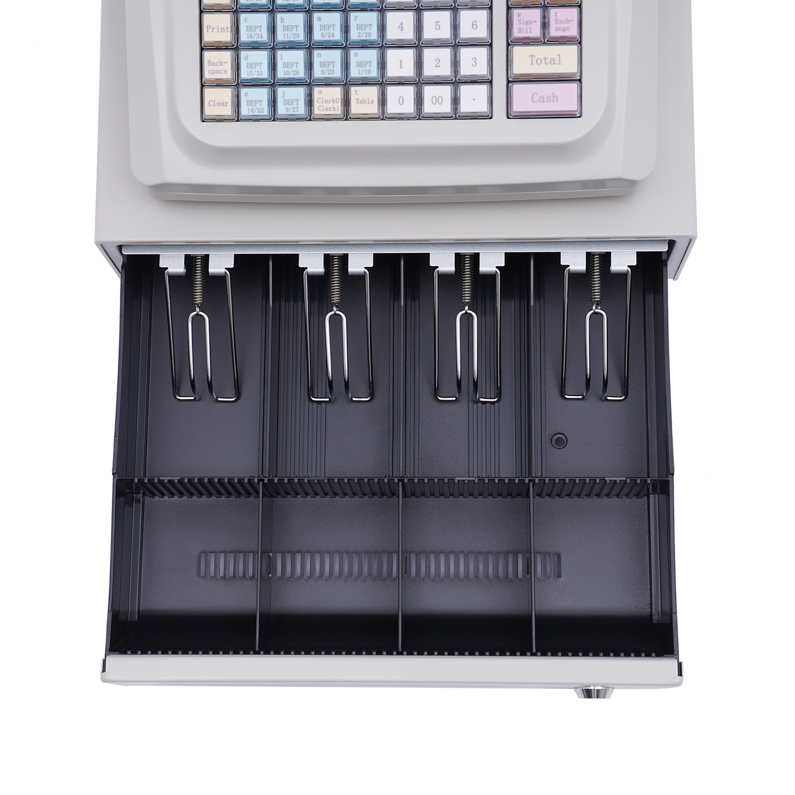 NEW Electronic Cash Register 48 Keys Cash Management System with Thermal Printer