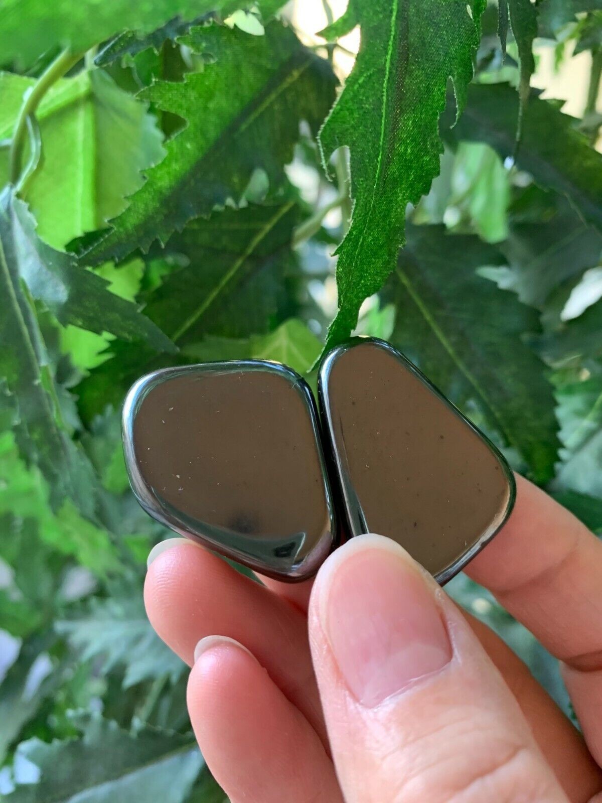 Fridge Magnets - Polished Magnetic Hematite,Strong and Heavy Duty for Whiteboard